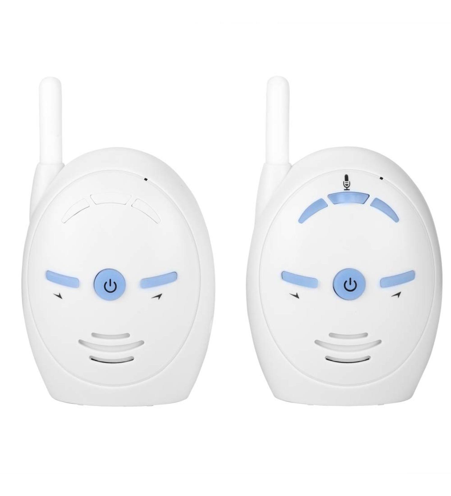 Digital Audio Baby Monitor with Nanny Intercom Surveillance System - Wireless Safety Camera & Electronic Alarm (White) - Buy Online on GoSupps.com