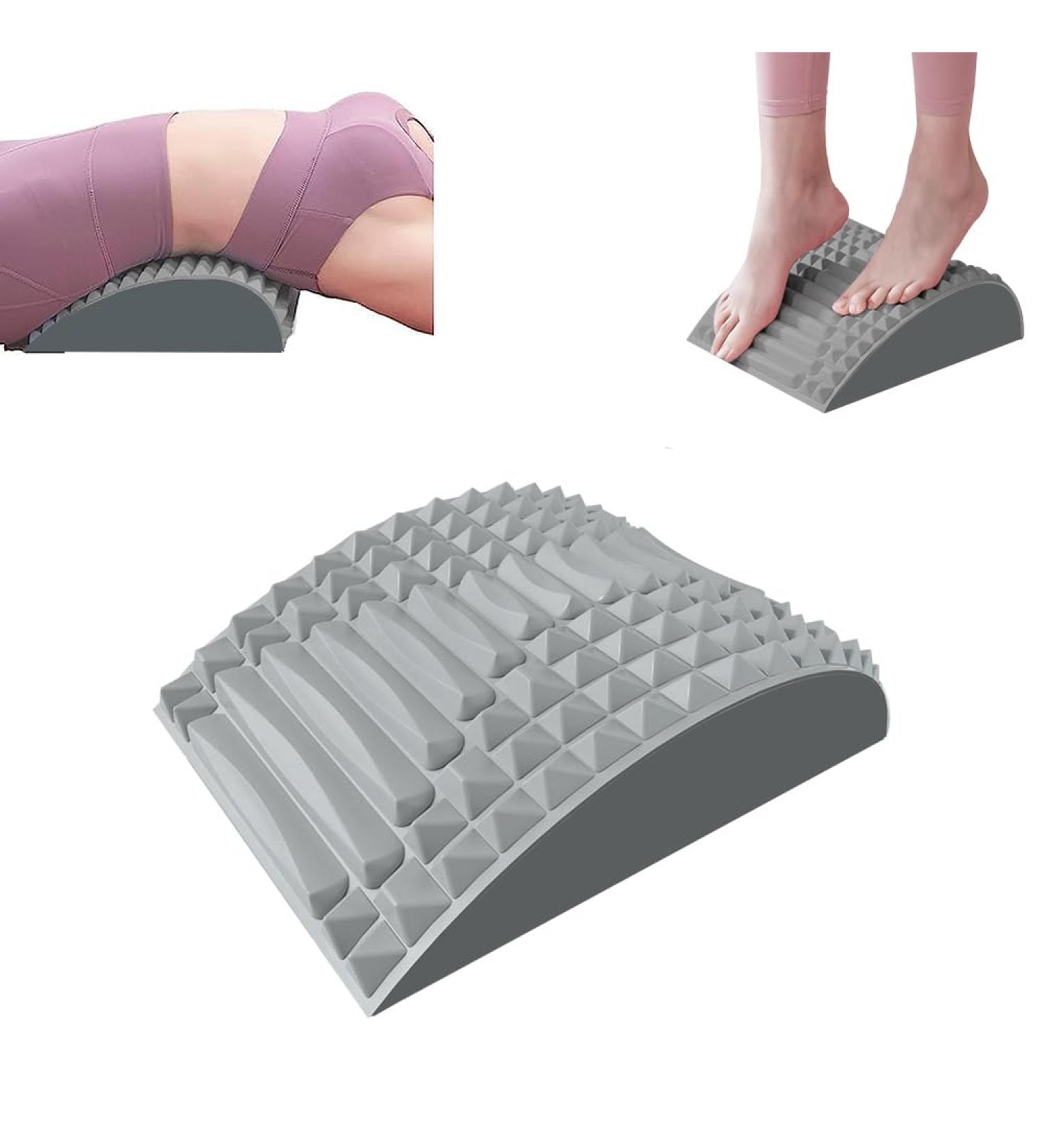 Jiahuade Lumbar Vertebrae Support Pillow | Orthopedic Back Pain Relief & Adjustable Neck Support - Buy Online on GoSupps.com