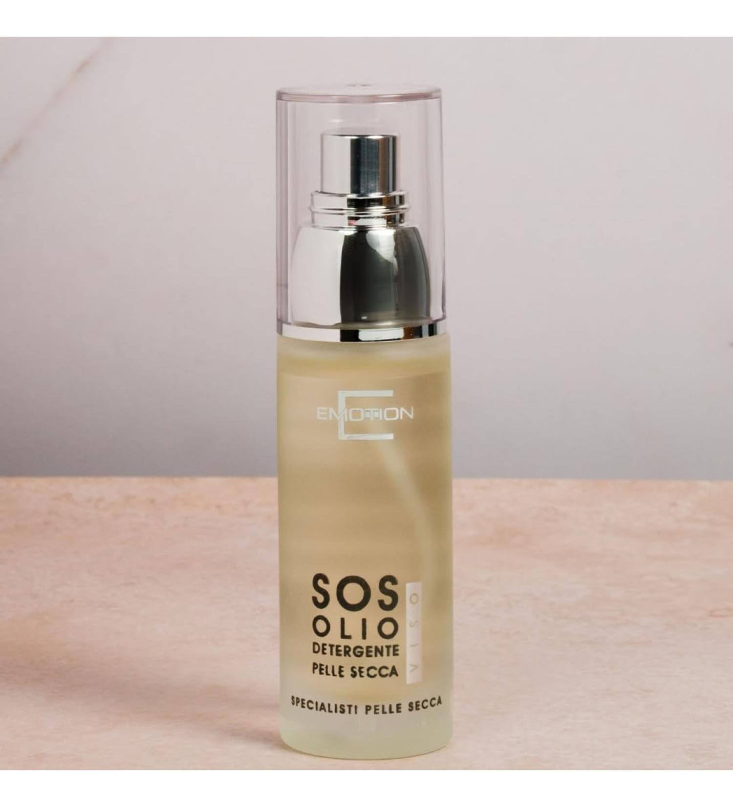 S.O.S Facial Cleansing Oil Smooth Dry Skin for Dehydrated Delicate Rough or Mature Skin Leaves No Fat Organic Formula 30ml - Buy Online on GoSupps.com