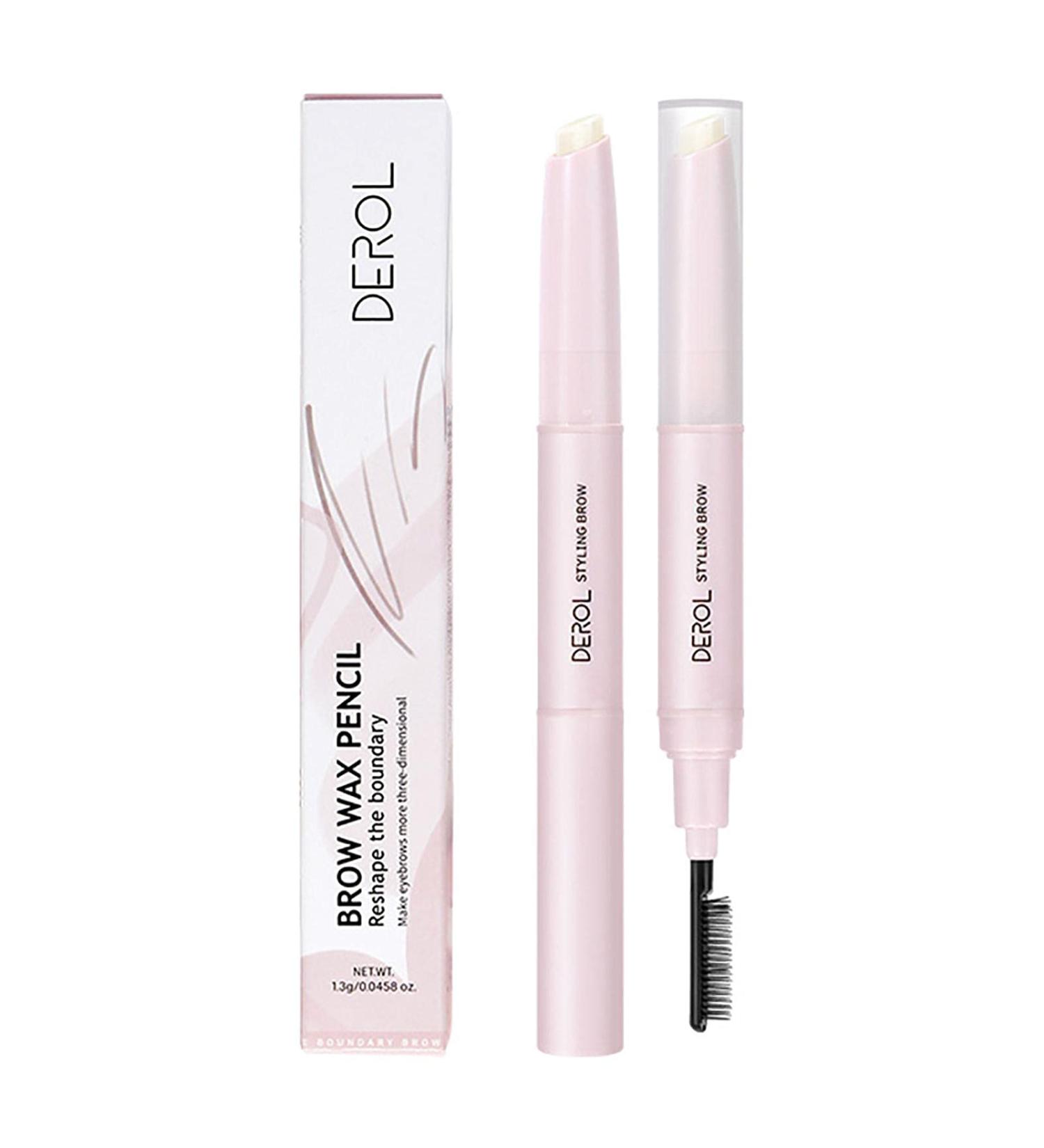 sillervan Upgraded Eyebrow Soap Kit Double-headed Brow Gel Pencil w/brush 3D Natural Makeup Eyebrow Wax Long Lasting Eyebrow Styling Cream Waterproof 2 in 1 Eyebrow Setting - Buy Online on GoSupps.com