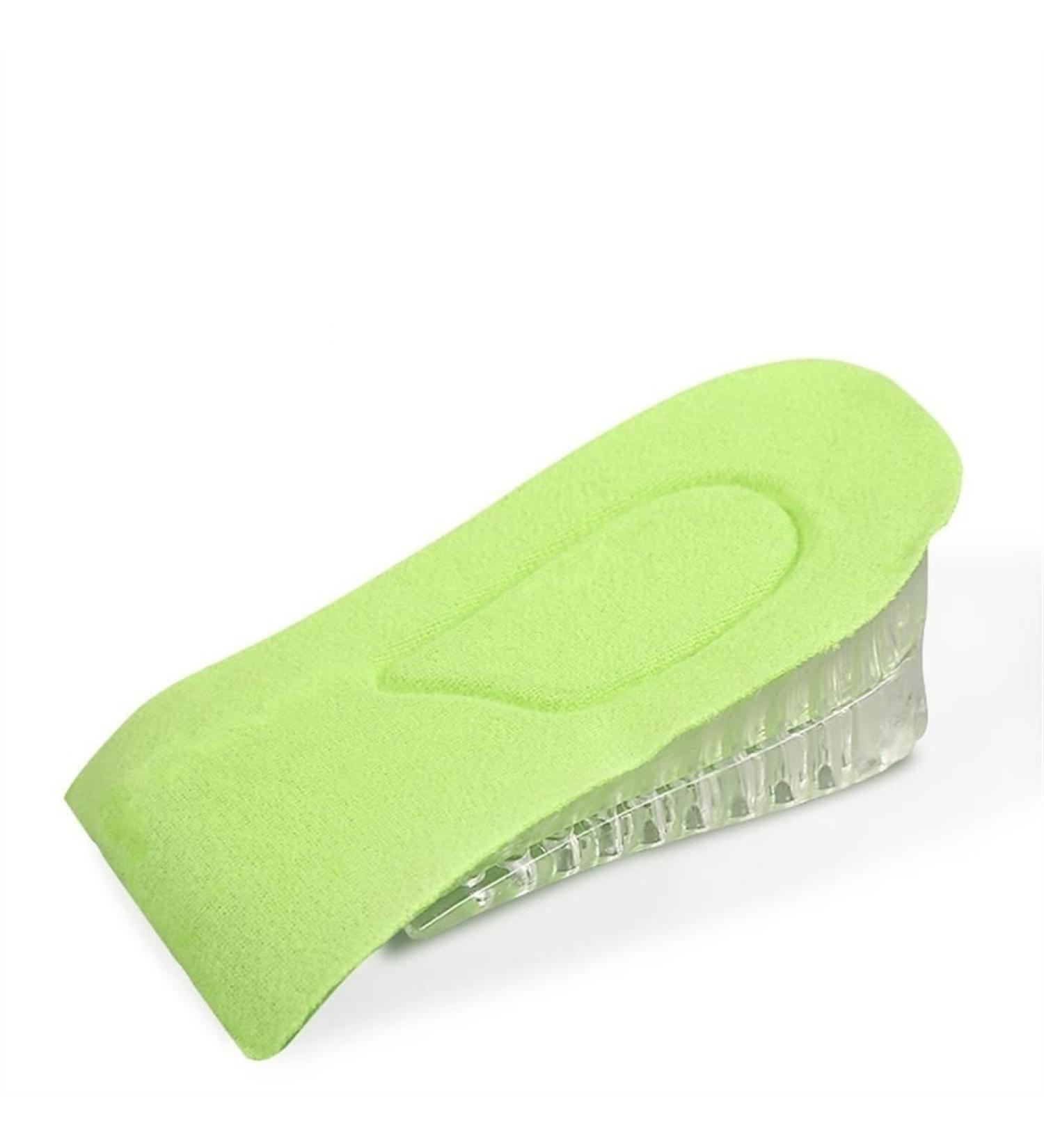 Grips Heel Liner TPR detachable Shoe Lift Heel Cushion Support Women Comfort Stand for Heel Spurs and Pain Relief(Green Large)