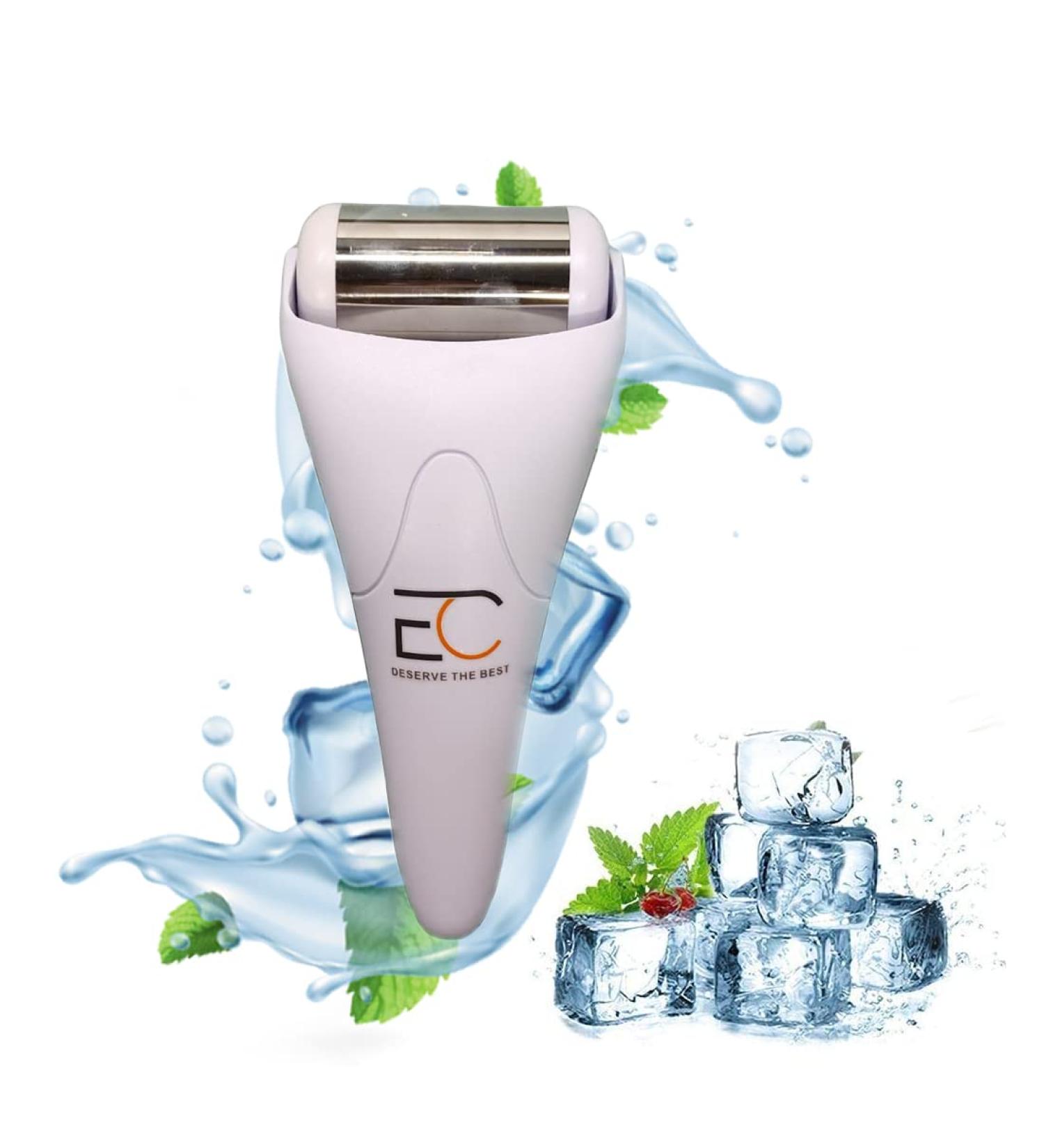 EC CHEAP Steel Ice Roller for Face & Eye Puffiness Relief | Migraine TMJ Pain | Upgraded Face Roller Massager | Cold Facial Ice Roller | Women's Gift - Buy Online on GoSupps.com