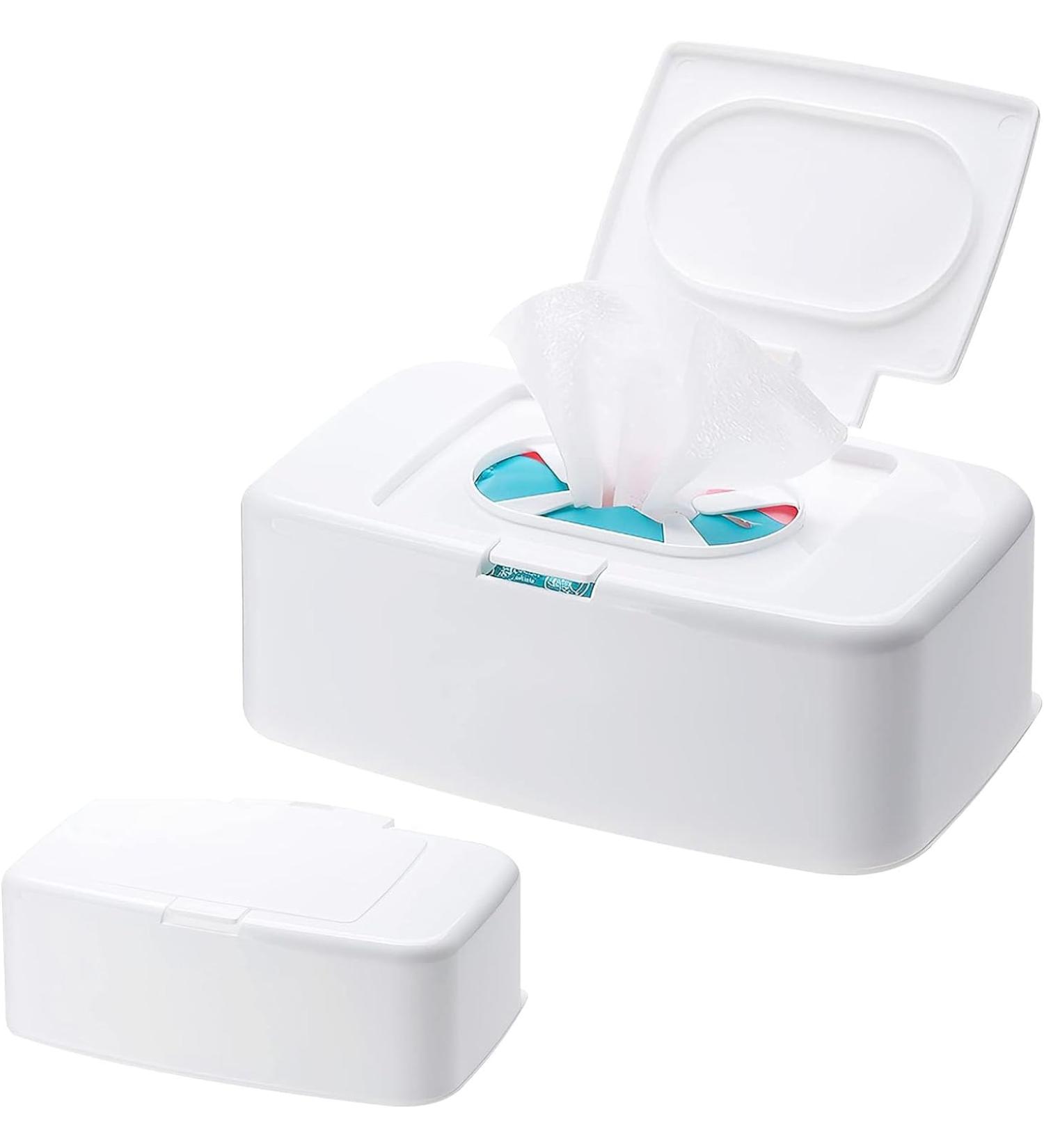 Tundwhite 2 Pack Wet Wipes Box - Home & Office Dispenser | Premium Wet Wipes for Easy Cleaning - International Shipping Available - Buy Online on GoSupps.com