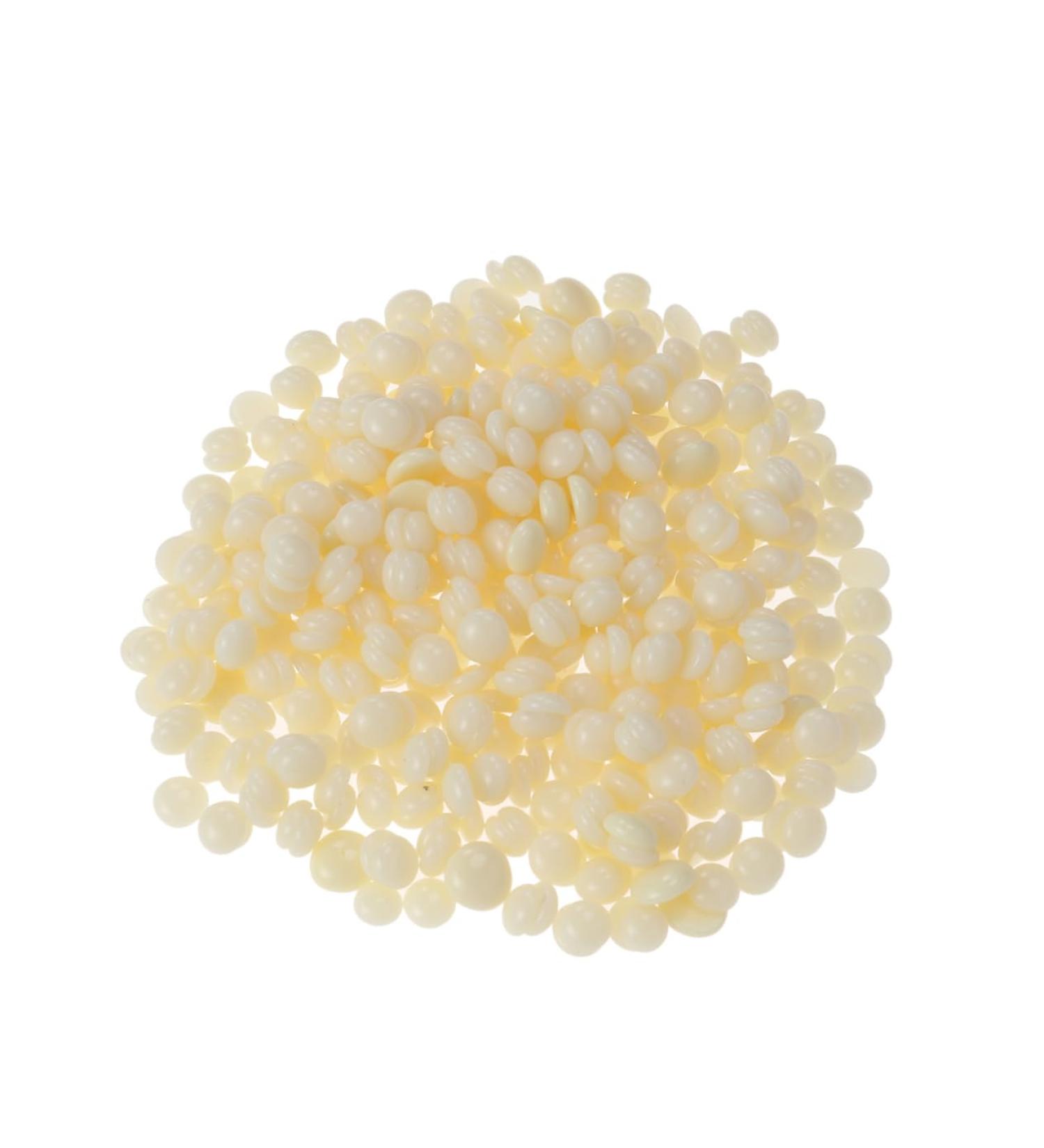 Minkissy Face Hair Growth Wax Beads - Refill Depilatory Hot Hard Beeswax for Hair Removal on Legs & Face - Buy Online on GoSupps.com