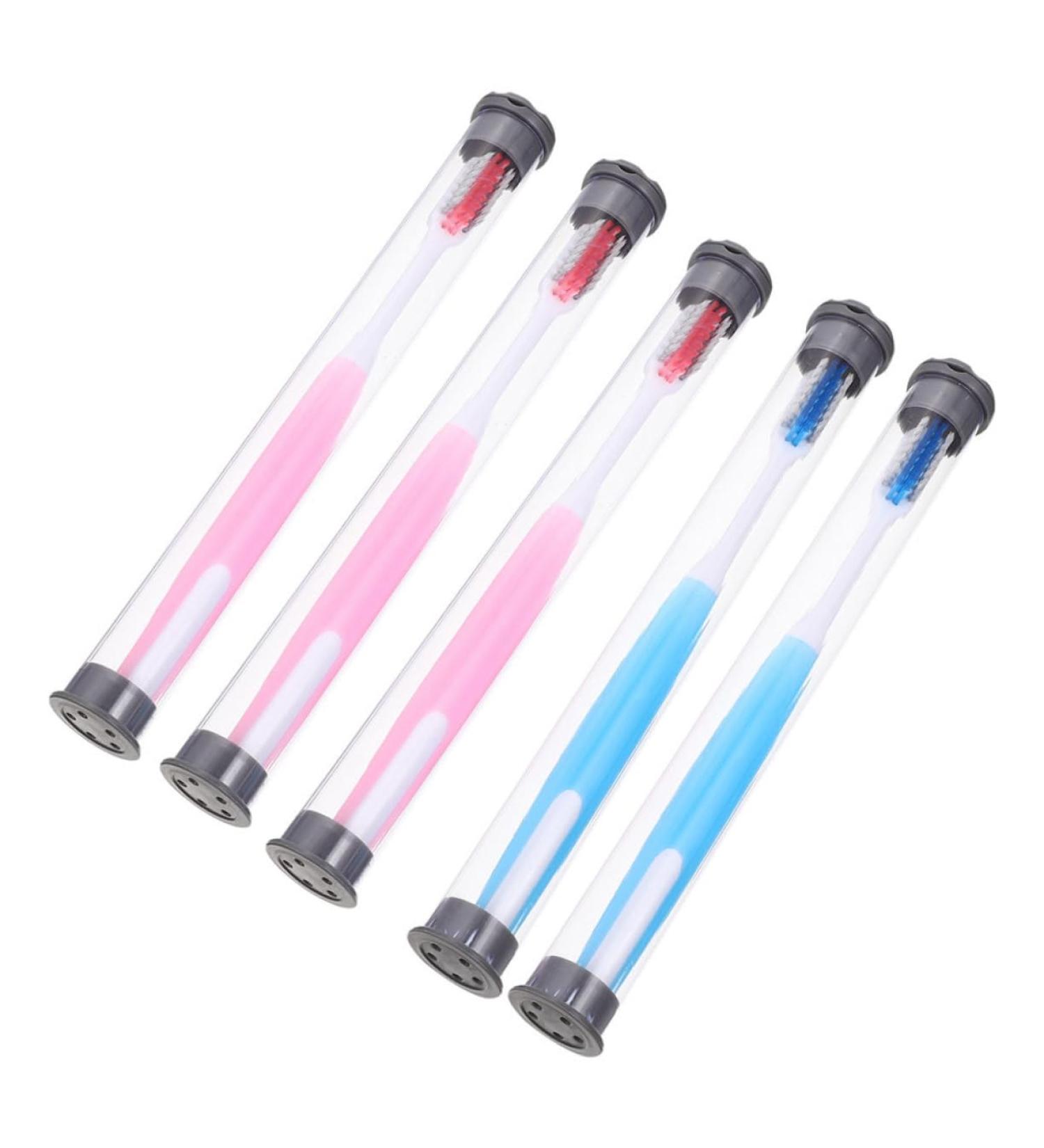 5th Small Head Soft Travel Toothbrush for Women | Portable Manual Dental Brush with Soft Bristles | Essential Home Accessory - Buy Online on GoSupps.com