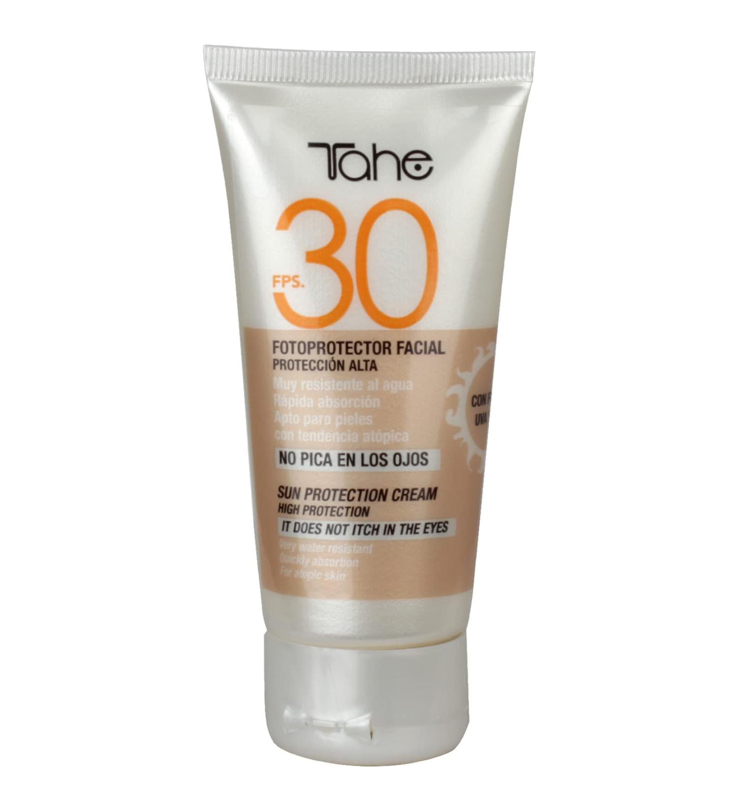Tahe Facial Sunscreen Cream 50ml | Broad Spectrum UV Protection | Hydrating & Lightweight for All Skin Types - Buy Online on GoSupps.com