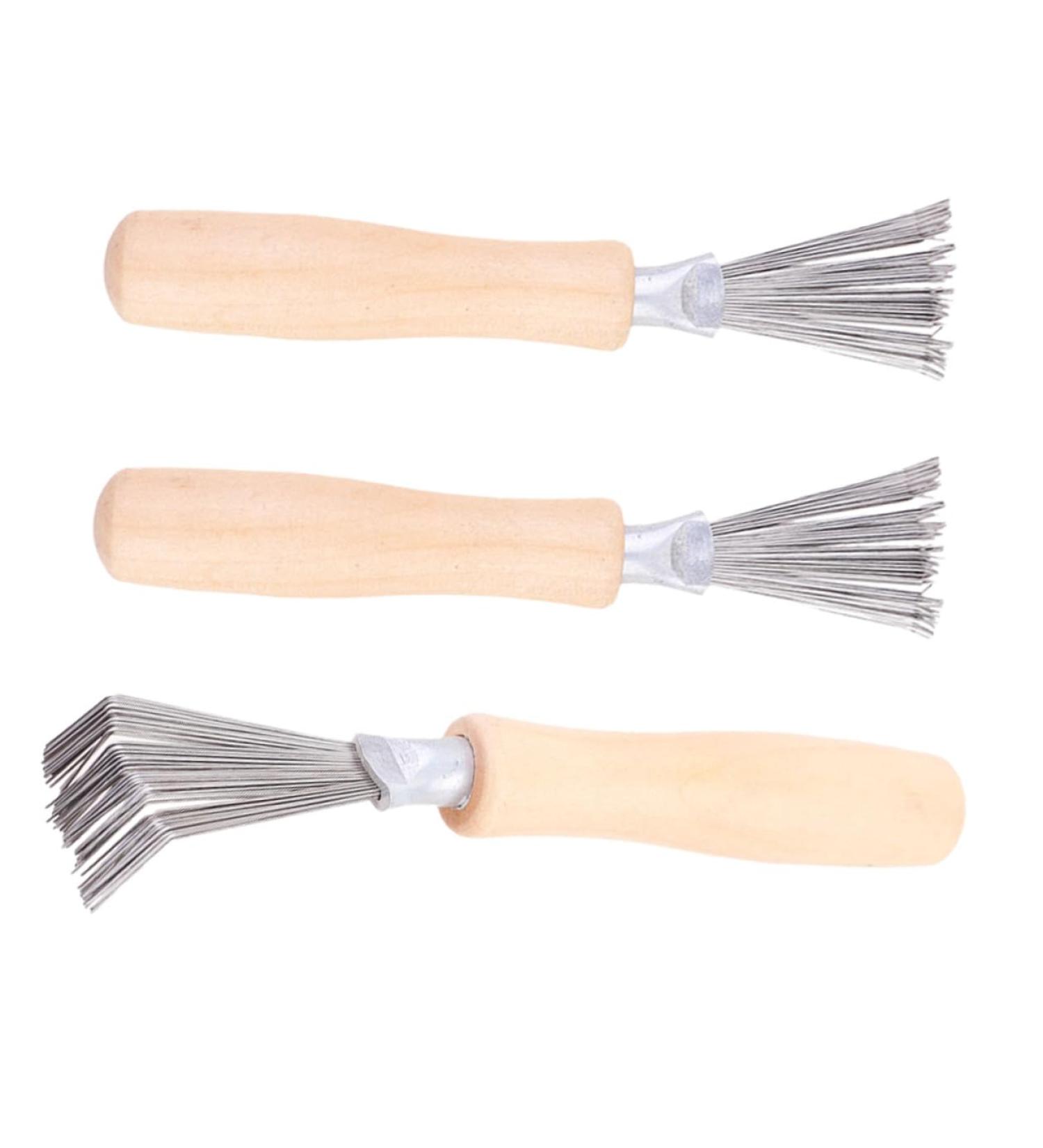 VILLCASE Lot de 3 Nettoyeurs pour Brosses Cheveux et Peignes Outil Compact Anti-Poils pour limination Pratique pour Voyages Nettoyage Rapide des Cheveux Incrust s - Buy Online on GoSupps.com