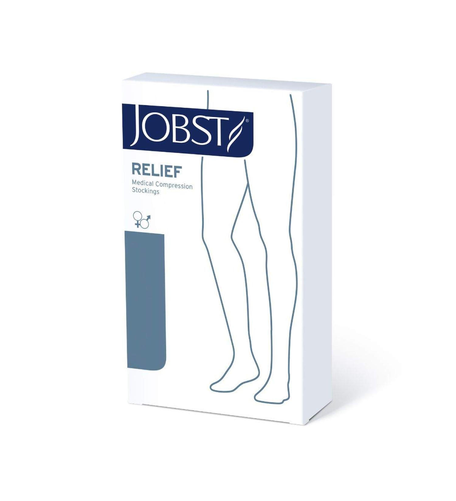 Jobst Relief 30-40 mmHg Single Leg Chap Open Toe Small Right Leg