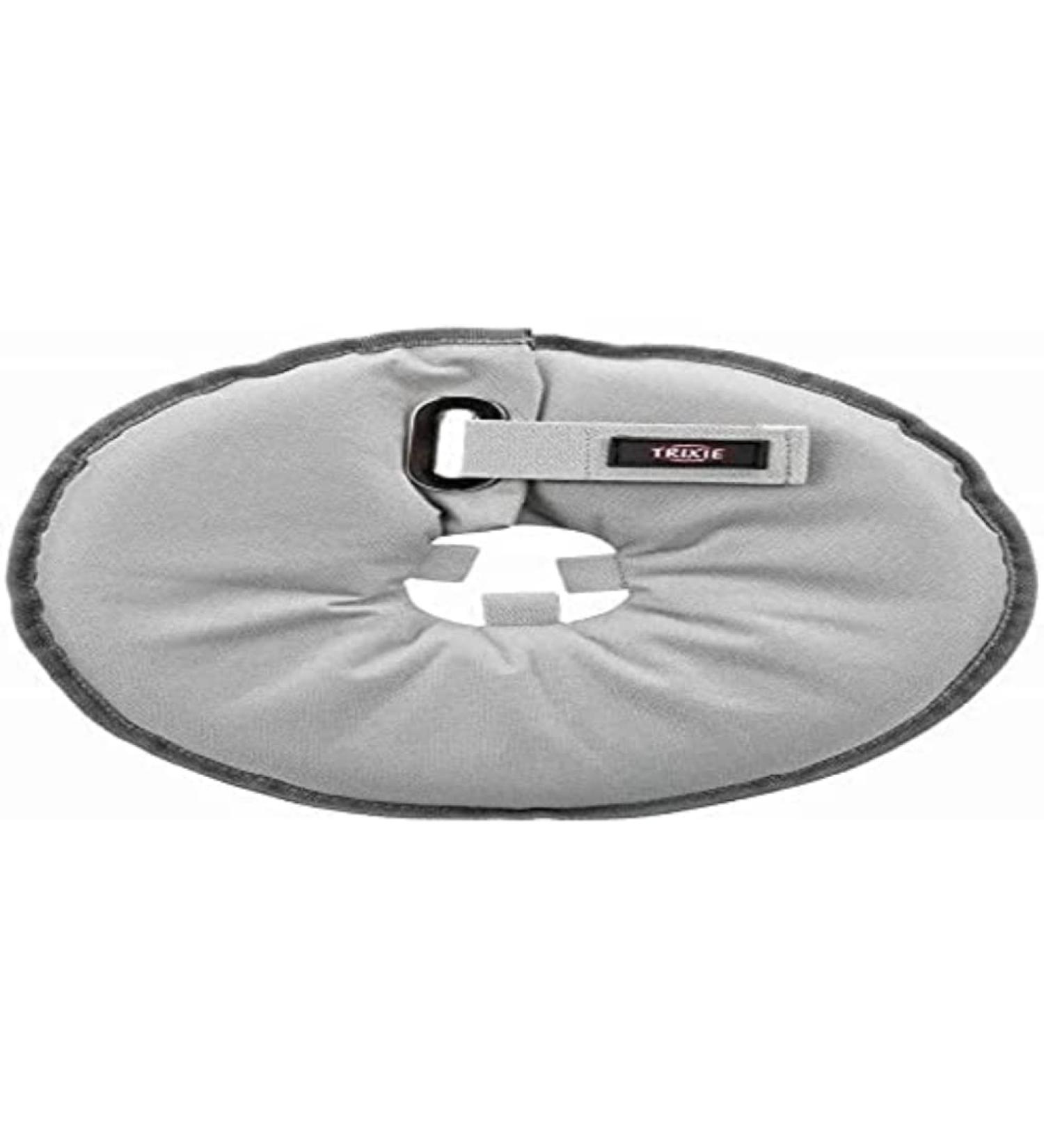 Trixie 19424 protective collar M: 38 42 cm/21.5 cm grey Grey M: 38 42 cm/21.5 cm
