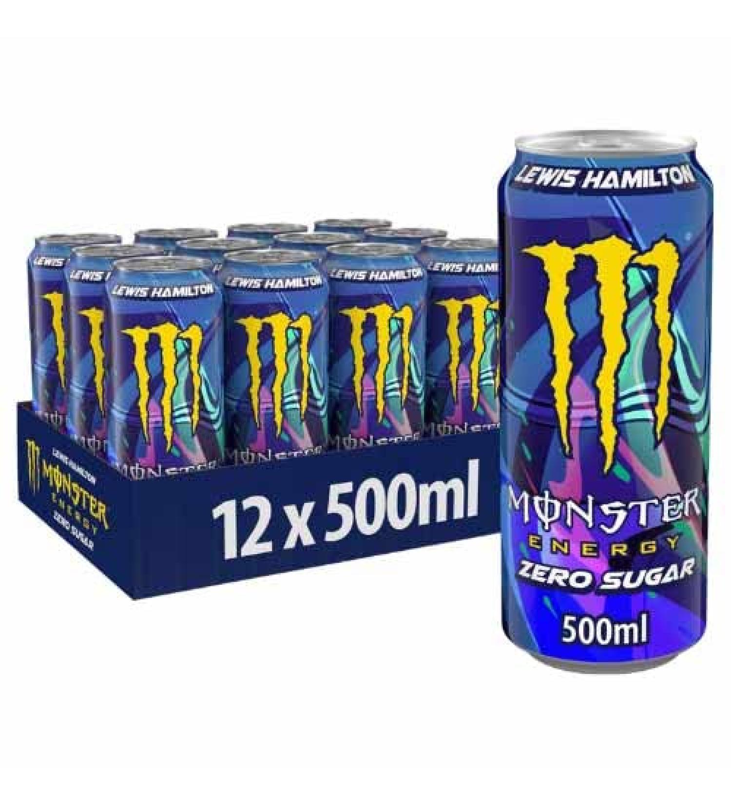 Monster Lewis Hamilton Zero/No Sugar 24 x 500ml