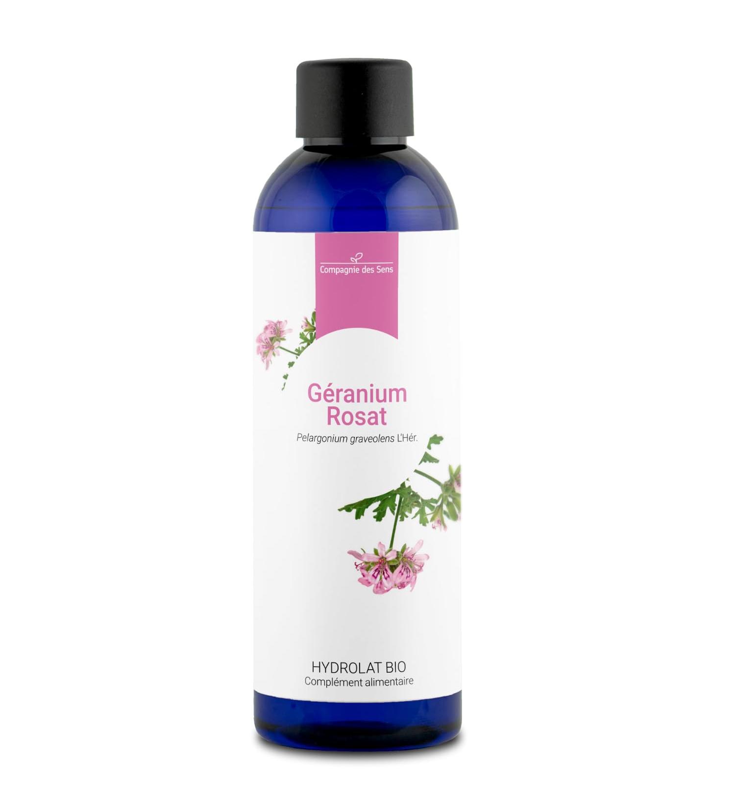GERANIUM ROSAT - 200mL - ORGANIC Hydrosol - Buy Online on GoSupps.com
