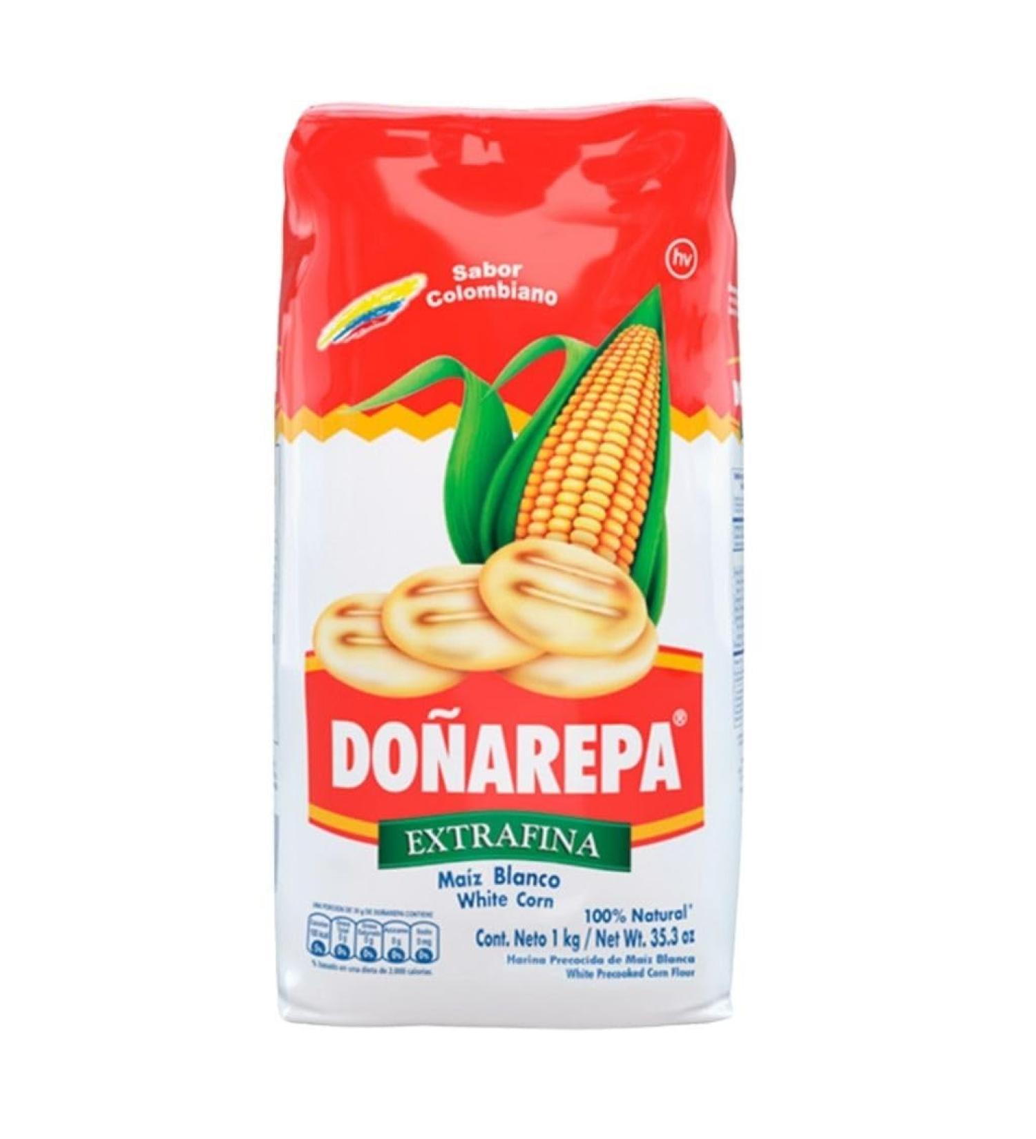 White corn flour Colombia bag 1 0 kg -- Harina de Ma z Precocida Blanca DO AREPA - Buy Online on GoSupps.com
