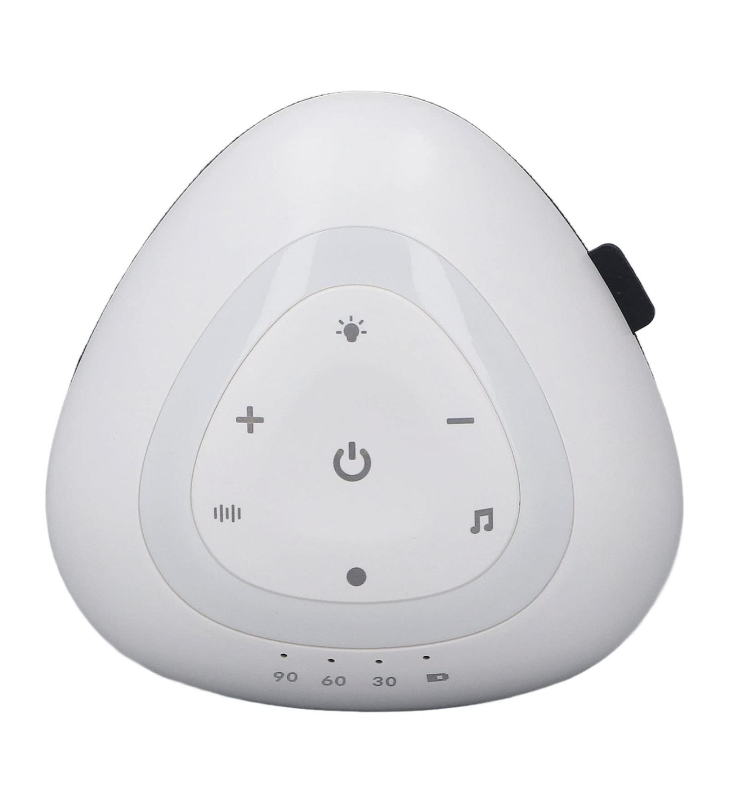 Portable White Noise Machine for Baby Room | Smart Sleep Instrument with Soft Music and Warm Light (Black) - Buy Online on GoSupps.com