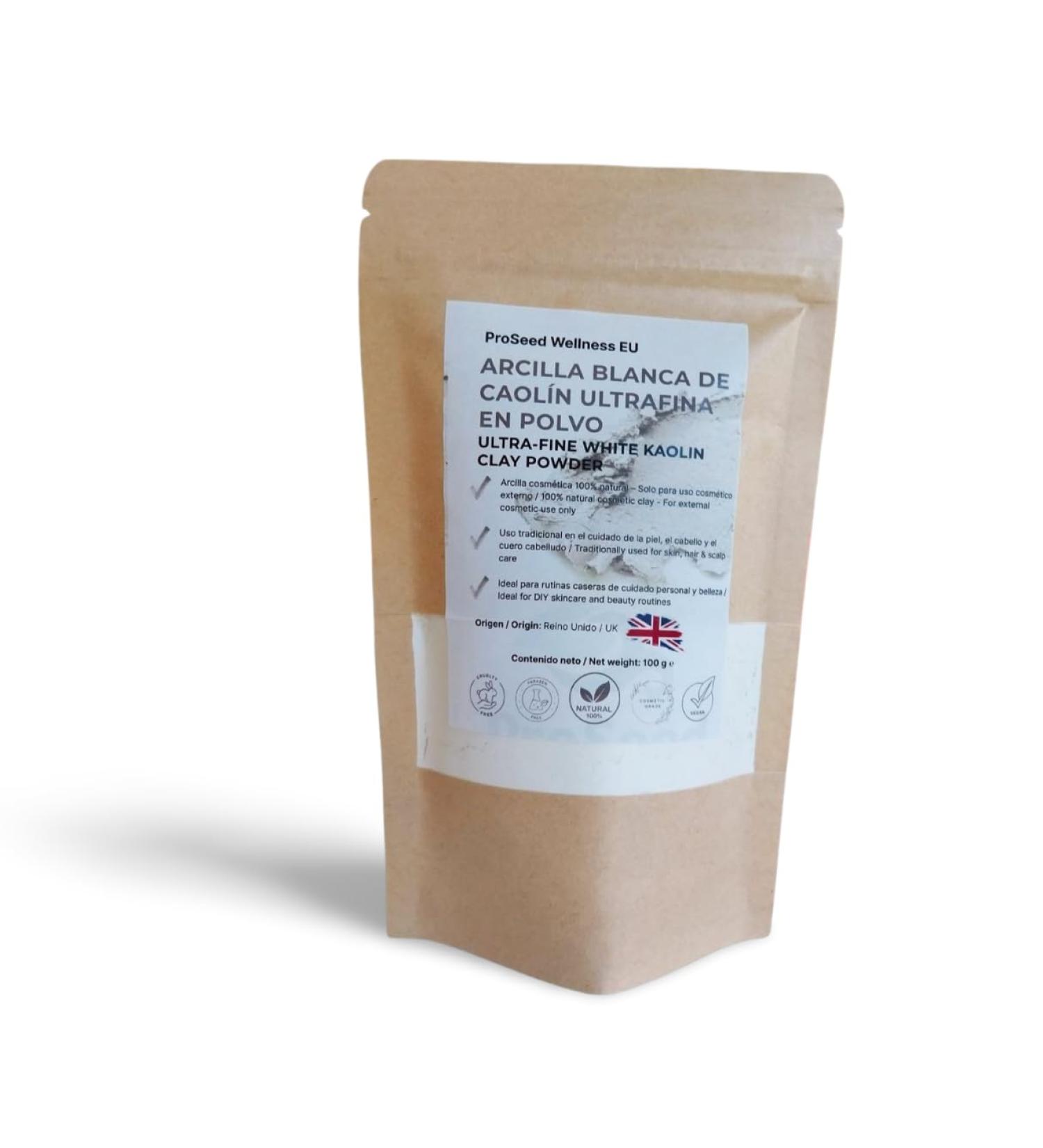 KAPTAN LDA Kaolin Clay Powder 100 Natural Ultra Fine White 100g Excellent for Skin Detoxification Deep Cleansing Rejuvenation Soap Deodorant Bath Bomb Soap Making - Buy Online on GoSupps.com