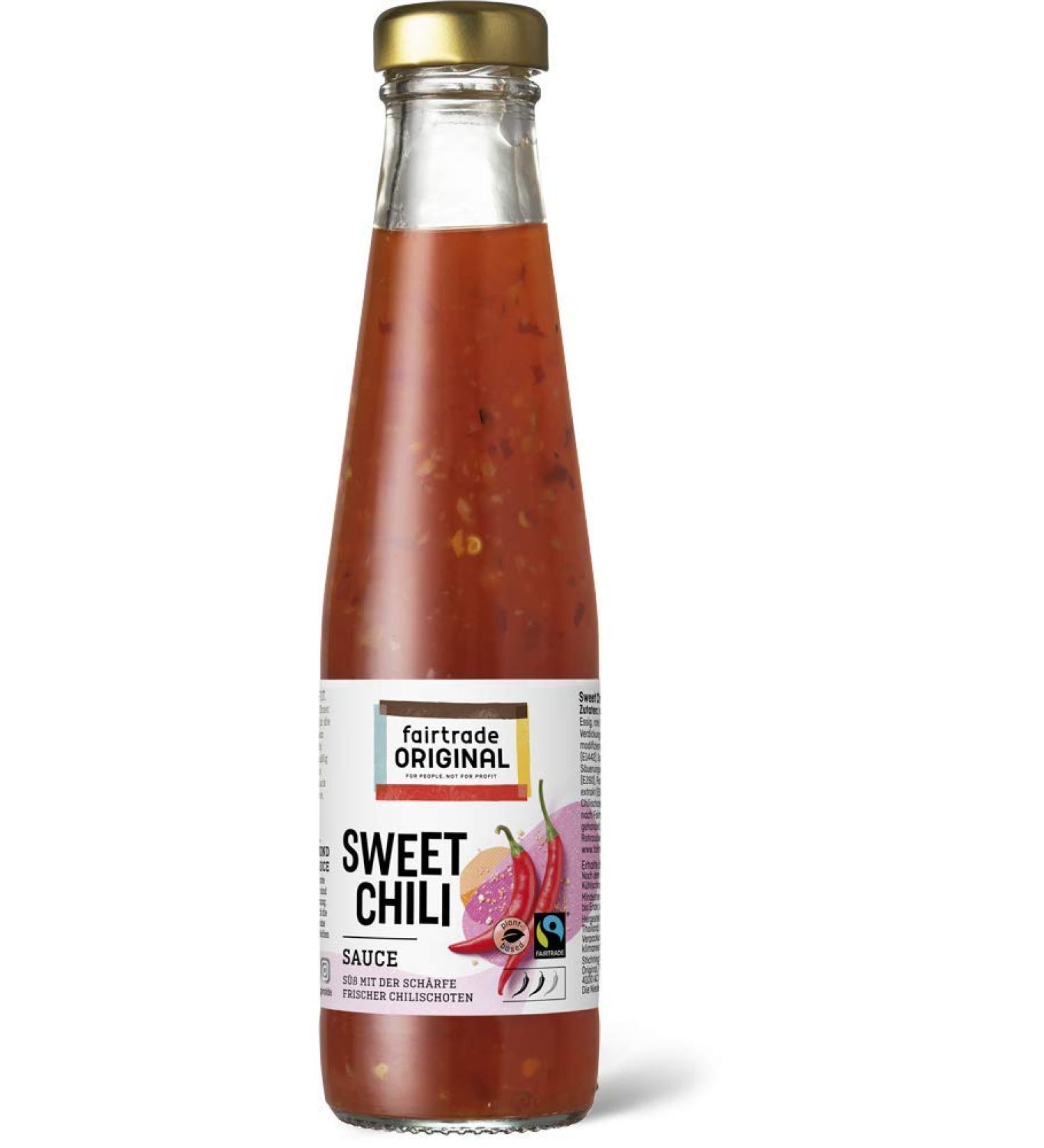  Fairtrade Original Fairtrade Original Sweet Chili Sauce 250ml | Sweet Chili Sauce | Thai Marinade | Wok Sauce | Chili Sauce | Spice Sauce for Asian Dishes | For Beef Chicken  - Buy Online on GoSupps.com