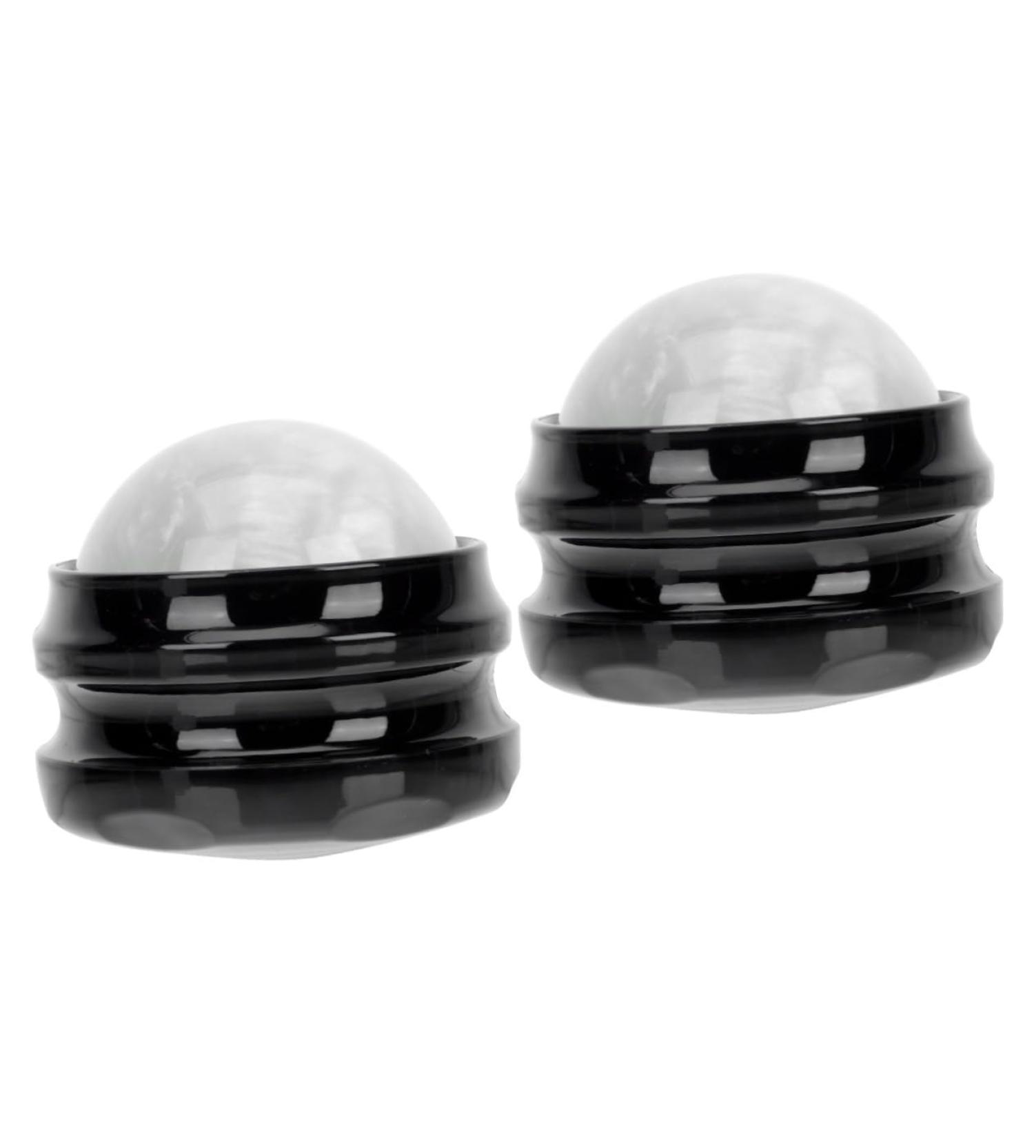 Beavorty 2 STK Massage Globe | Fascia Tool for Body | Essential Oils & Full Body Massage Device | Handheld Office & Foot Relief | Fitness Ball | Synthetic Resin - Buy Online on GoSupps.com