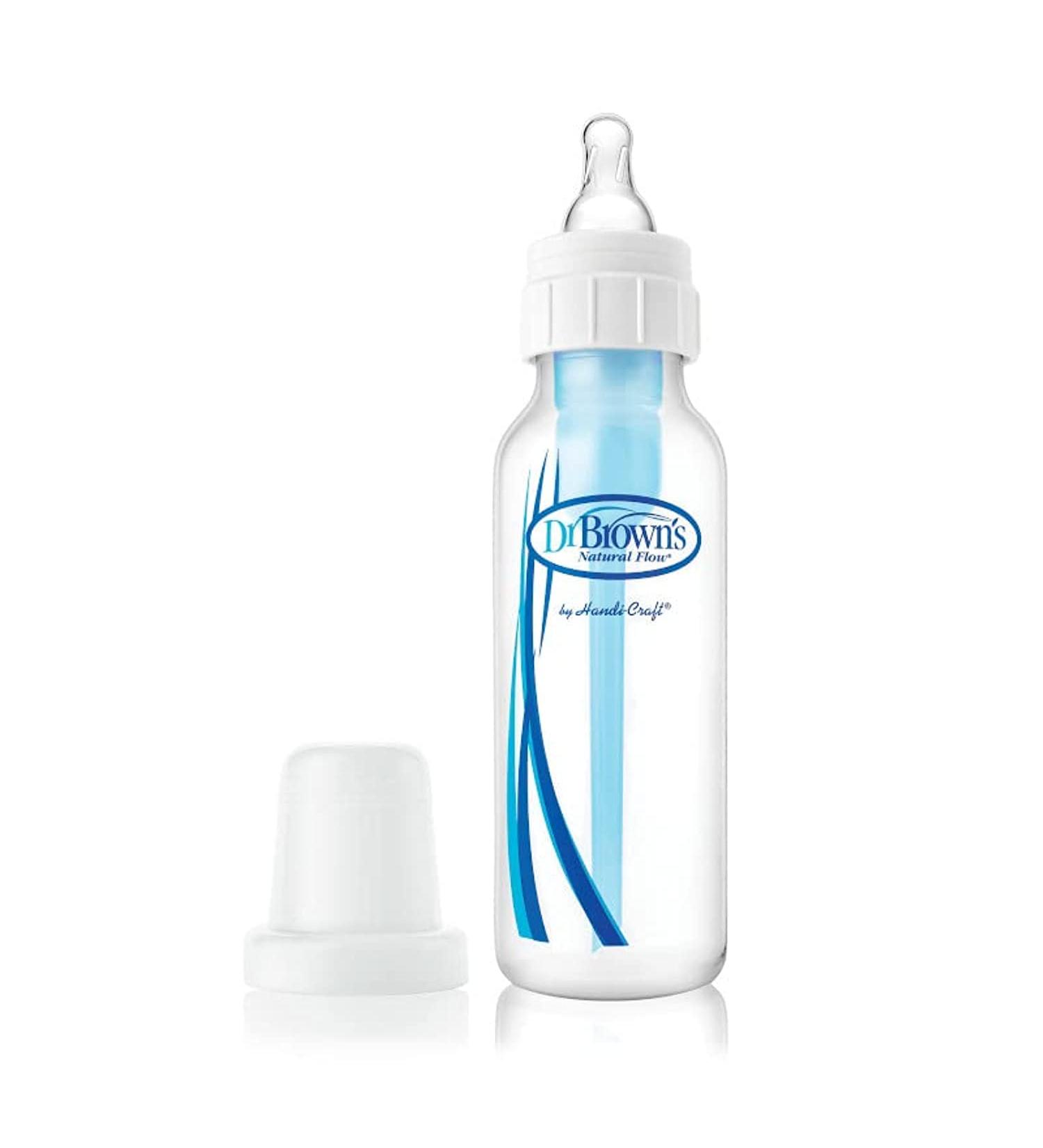 Dr. Brown's Natural Flow Anti-Colic Baby Bottle - 8oz - Buy Online on GoSupps.com