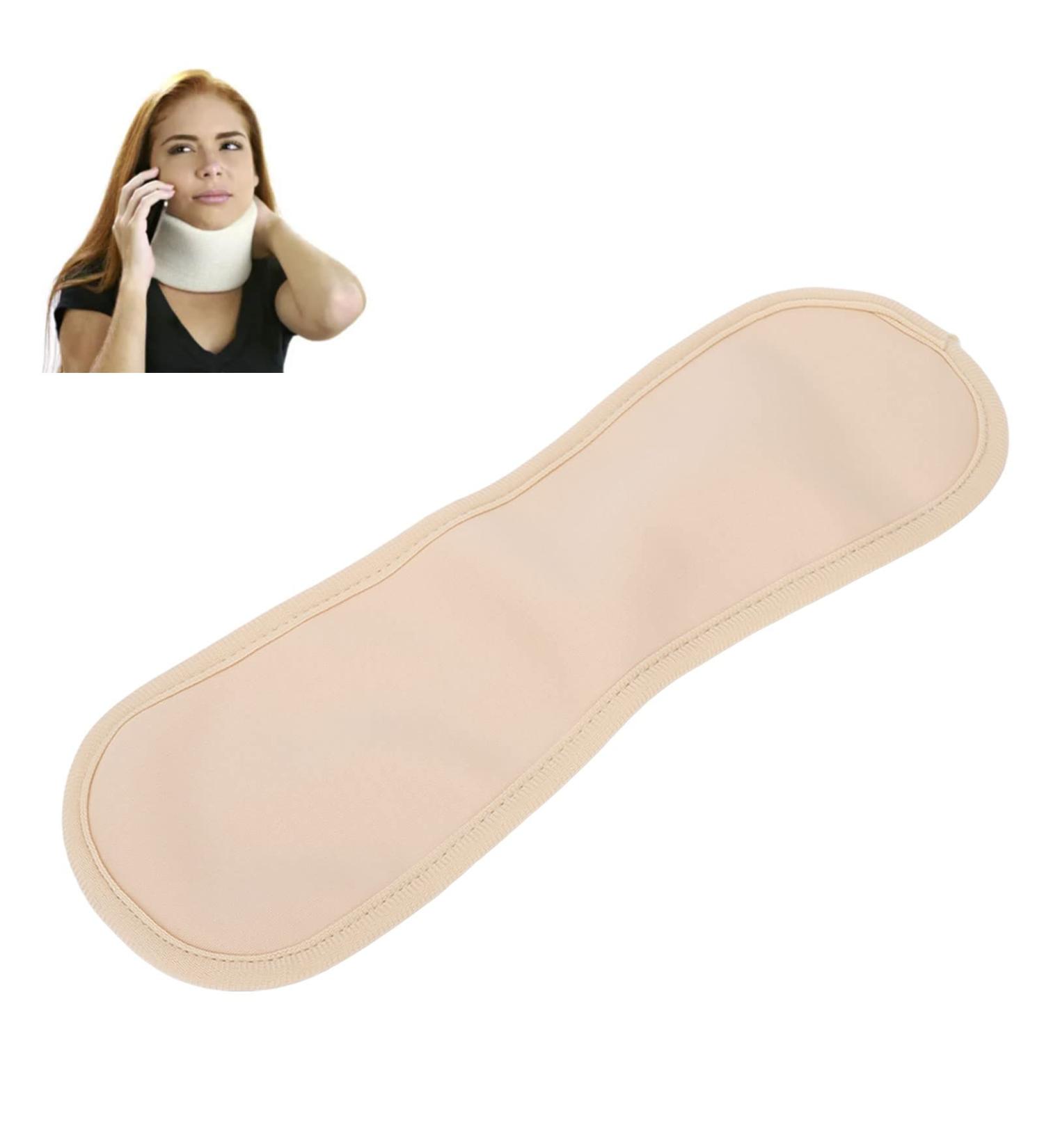 Organic Cotton Castor Oil Neck Wrap - Adjustable Reusable & Comfortable | Ideal for Neck Pain Relief - Buy Online on GoSupps.com