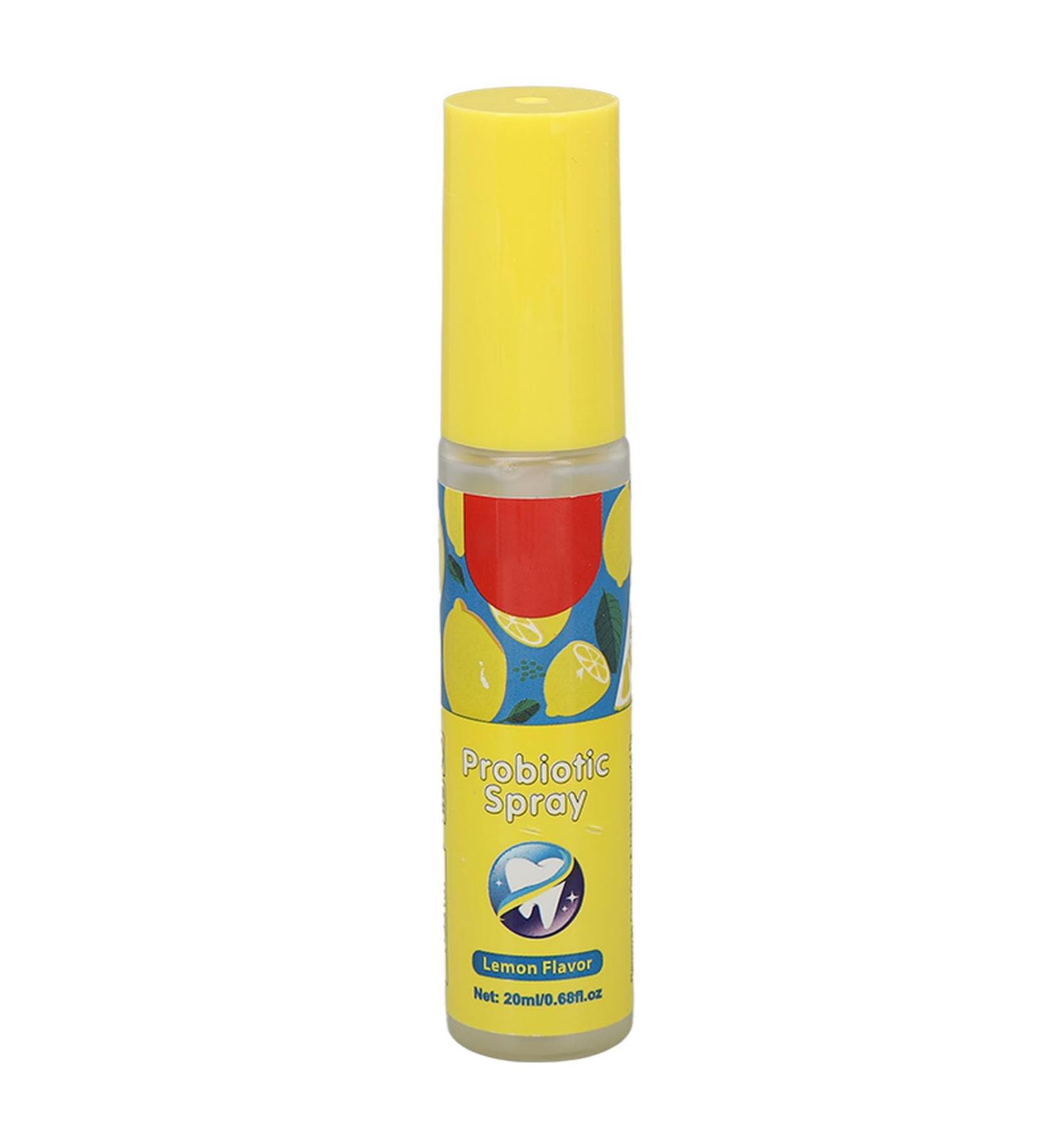 Herbal Lemon Spray for Dry Mouth | Refreshing Breath & Oral Health | 20ml Easy to Transport Long-Lasting Relief - Buy Online on GoSupps.com