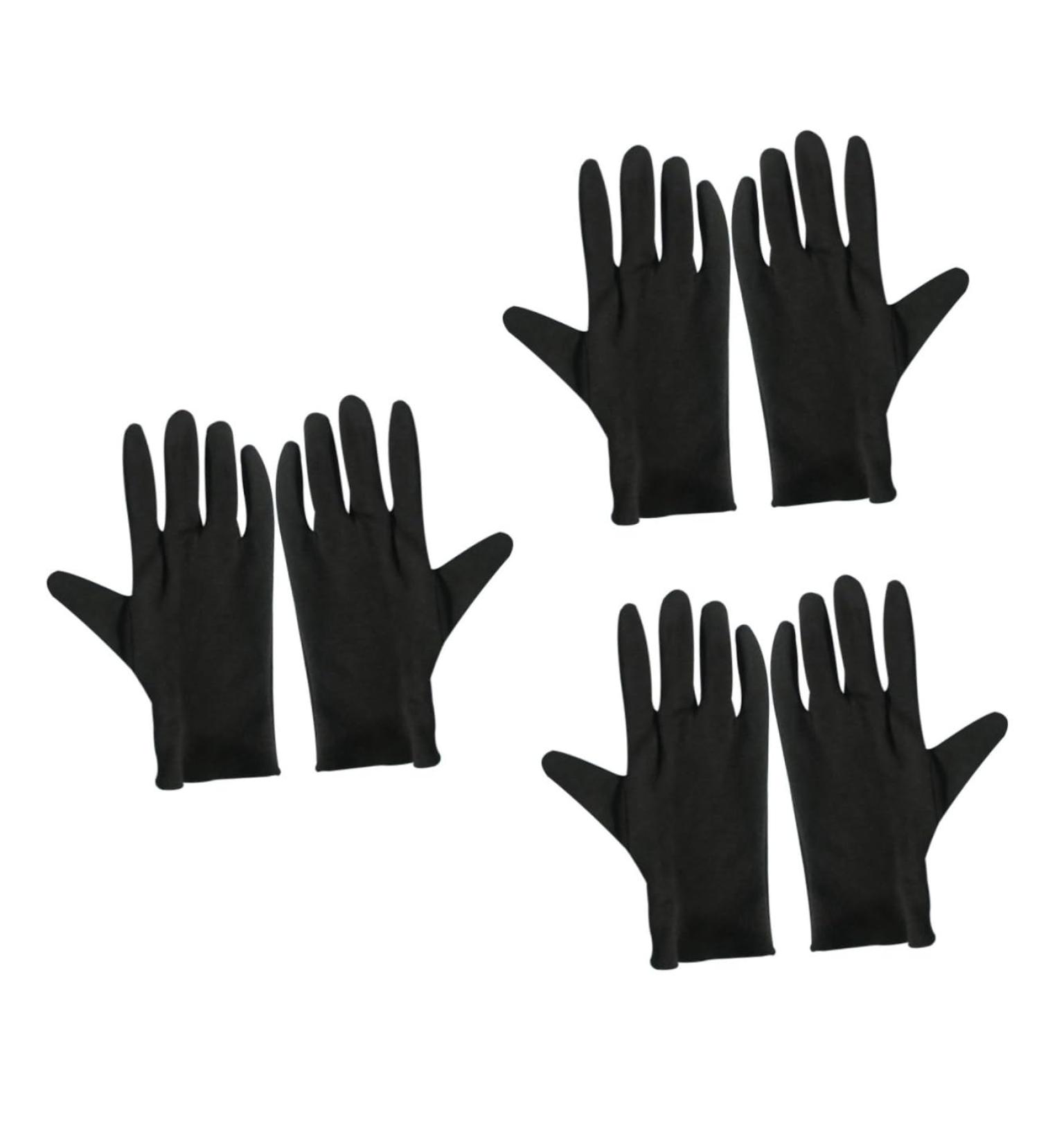POPETPOP 36 Pairs Gardening Gloves Gardening Glives Industrial Gloves Outdoor Gloves Black Mittens Finger Print Gloves Car Driving Gloves Protection Cotton Gloves Coin Lotion Miss - Buy Online on GoSupps.com