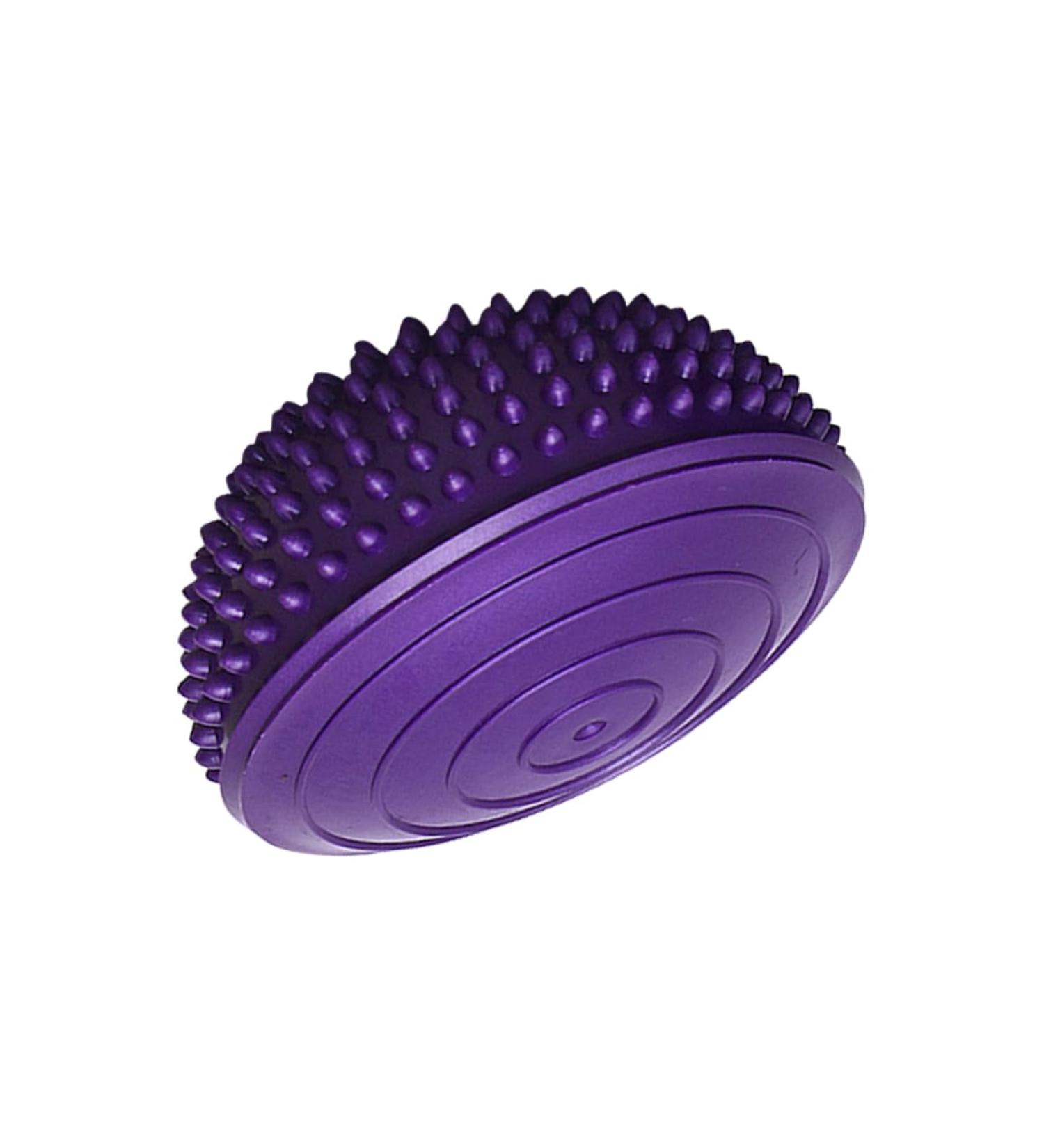 Tovinanna Durian Ball Yoga Massage Device - Neck & Body Massager | Creative Relaxing Massage Accessories - 16x16x8cm Purple - Buy Online on GoSupps.com