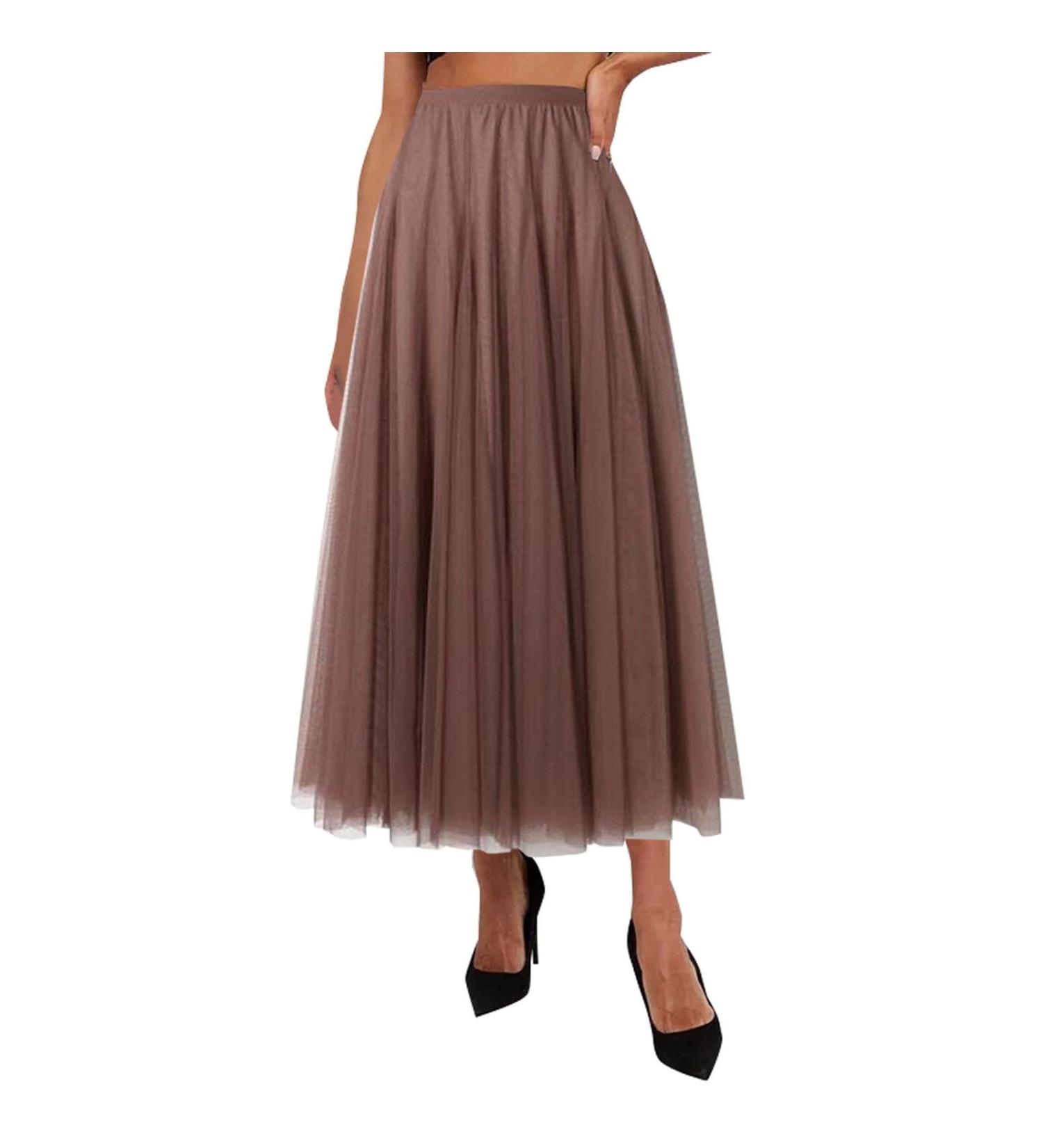 Shop Elegant Women's Chiffon Maxi & Mini Skirts | Asymmetrical & Ruffle Designs for Casual & Rock Styles - Buy Online on GoSupps.com
