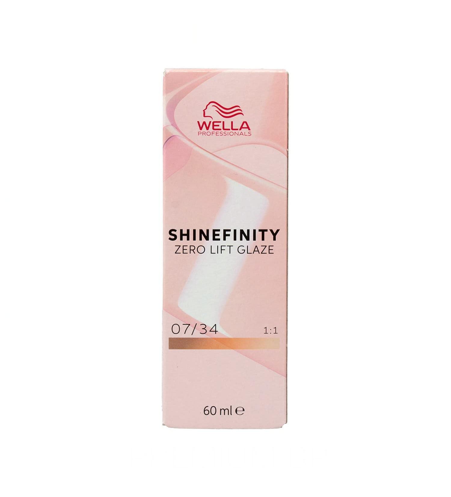 WELLA PROFESSIONALS Wella Shinefinity Paprika Spice 0734 Medium Golden Copper Blonde 60ml Demipermanent color - Buy Online on GoSupps.com