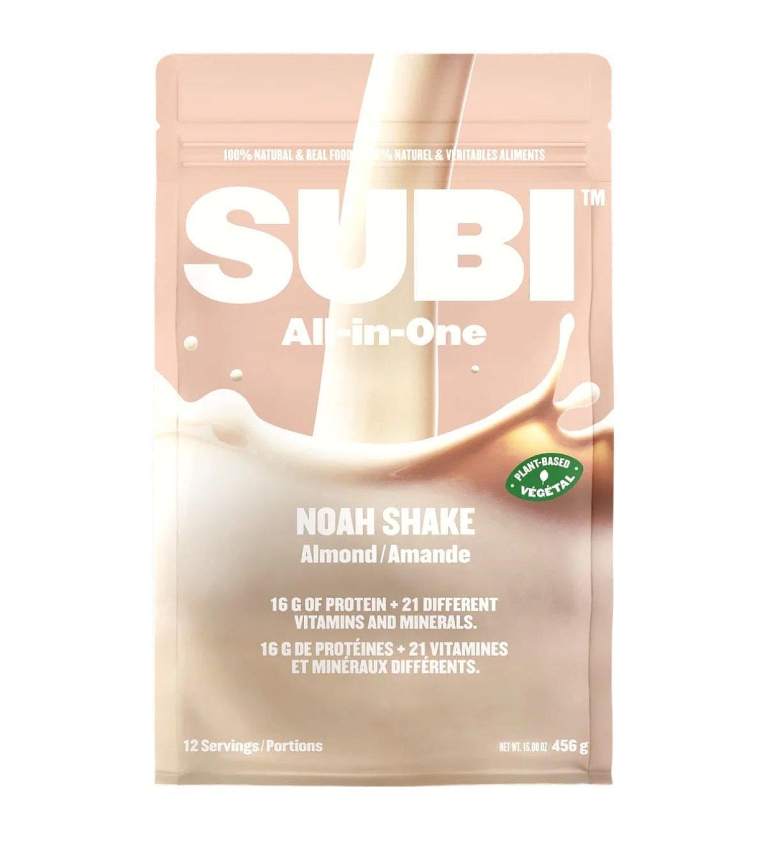 Subi Noah Shake Almond Single 7 X 36g - Buy Online on GoSupps.com