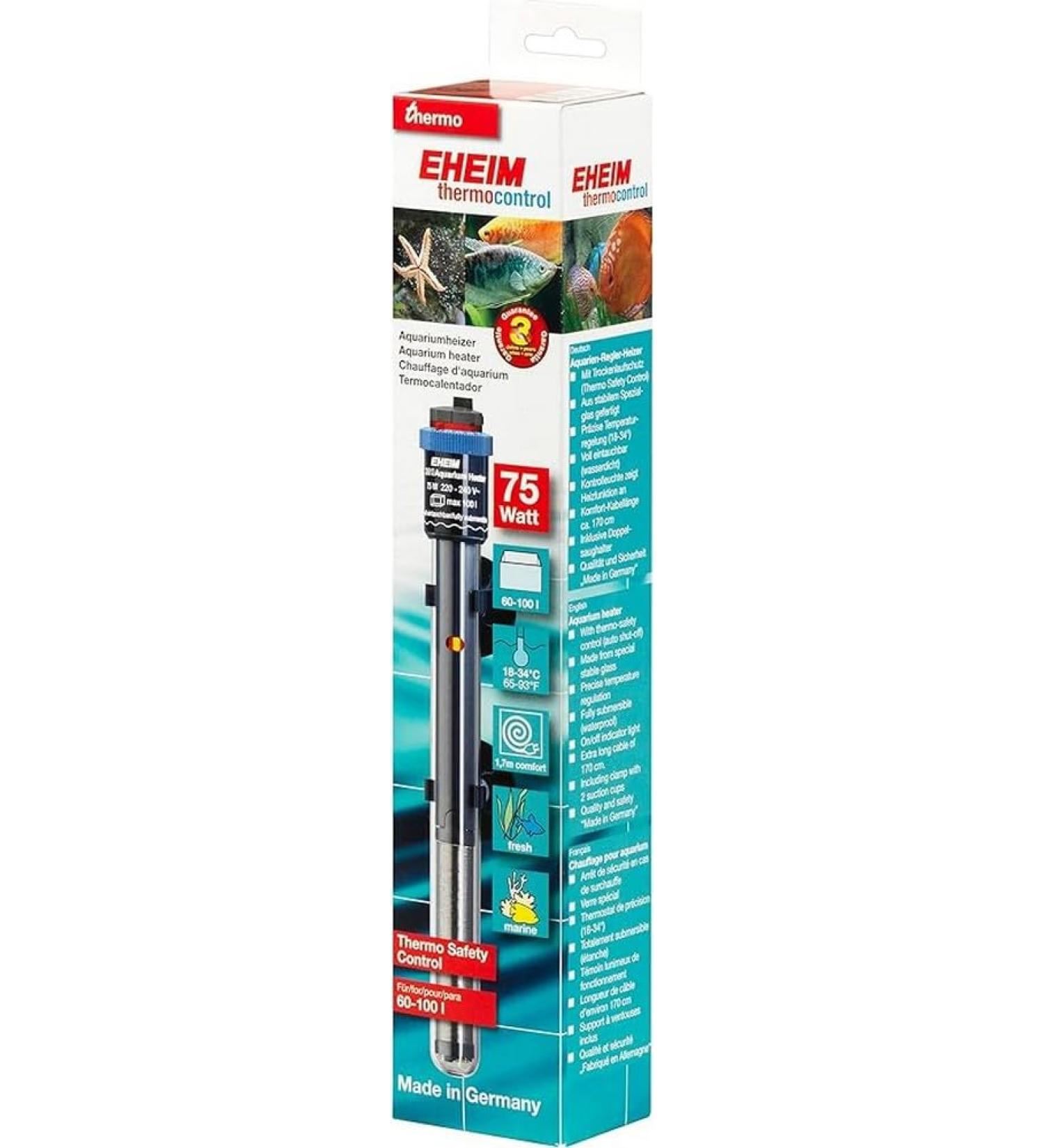 J ger 3613010 Aquarium Regular heater 75