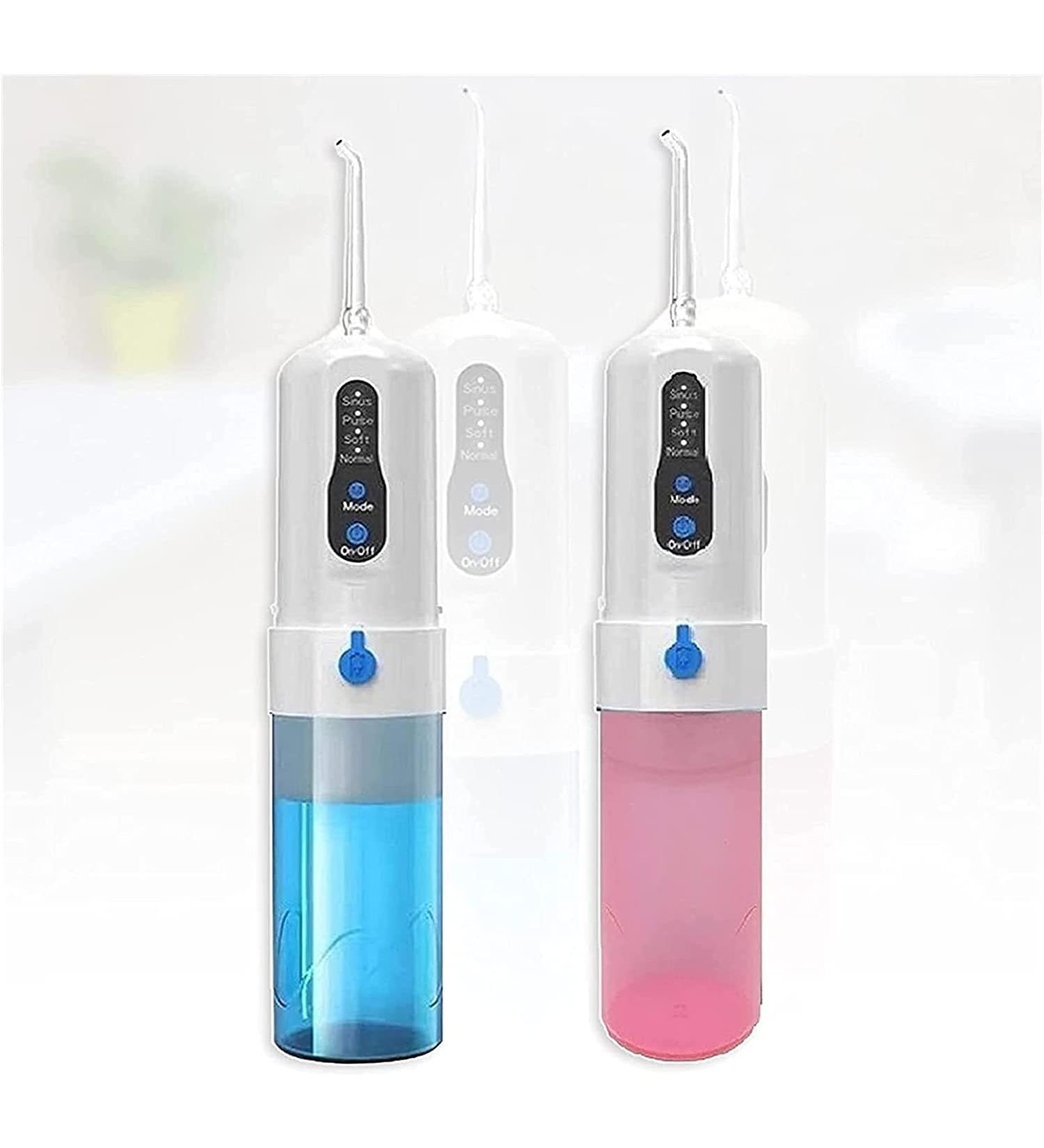 GeRRiT Cordless Water Flosser Set 2 Modes Electric Oral Cleaner 4 Modes Ipx7 Waterproof Portable Teeth Cleaner Quality with Professional Cordless Tooth Cleaner