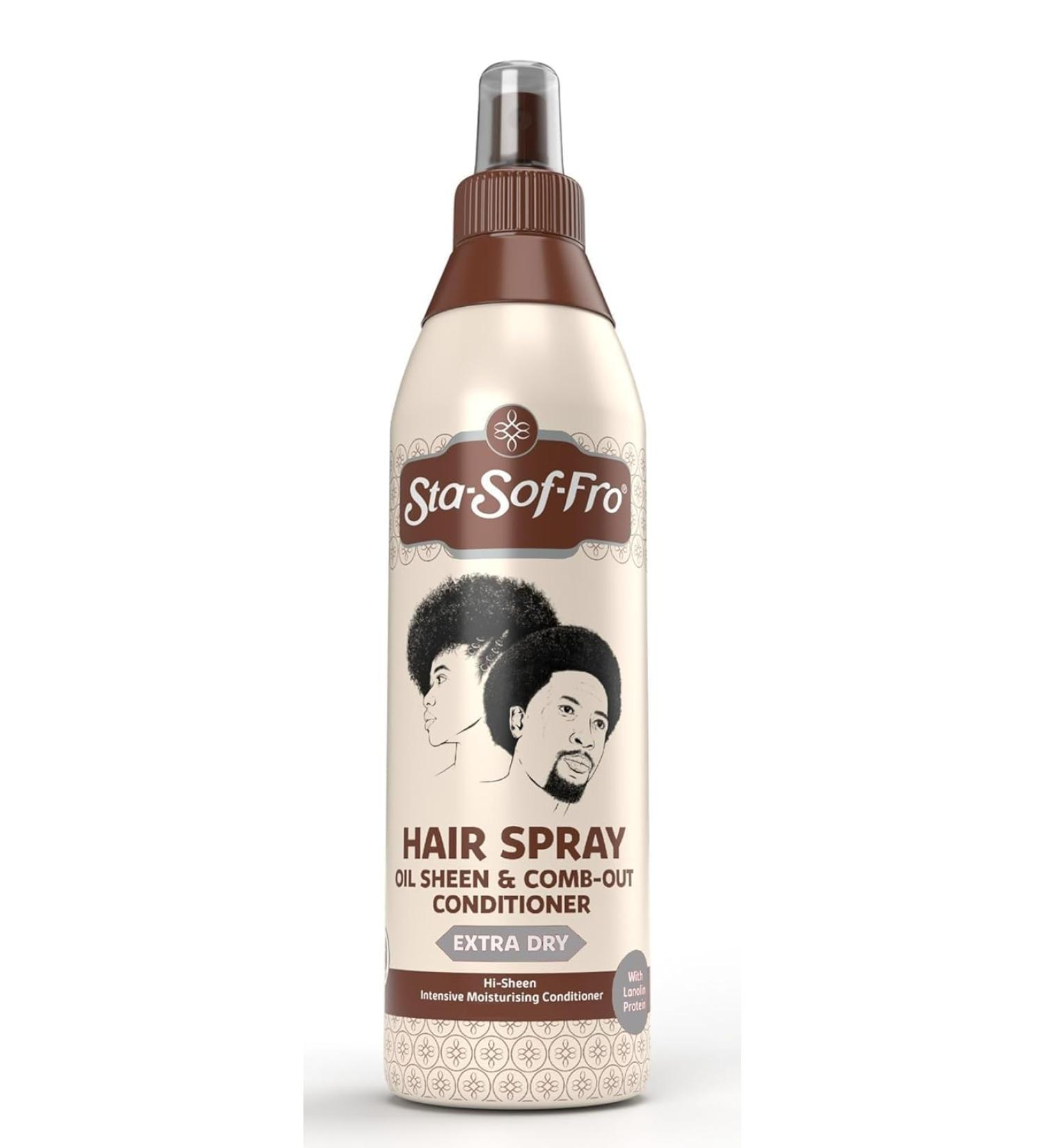 Sta-Sof-Fro Hair & Scalp Spray Comb Out Conditioner with Lanolin Extra Dry 250mL - Buy Online on GoSupps.com