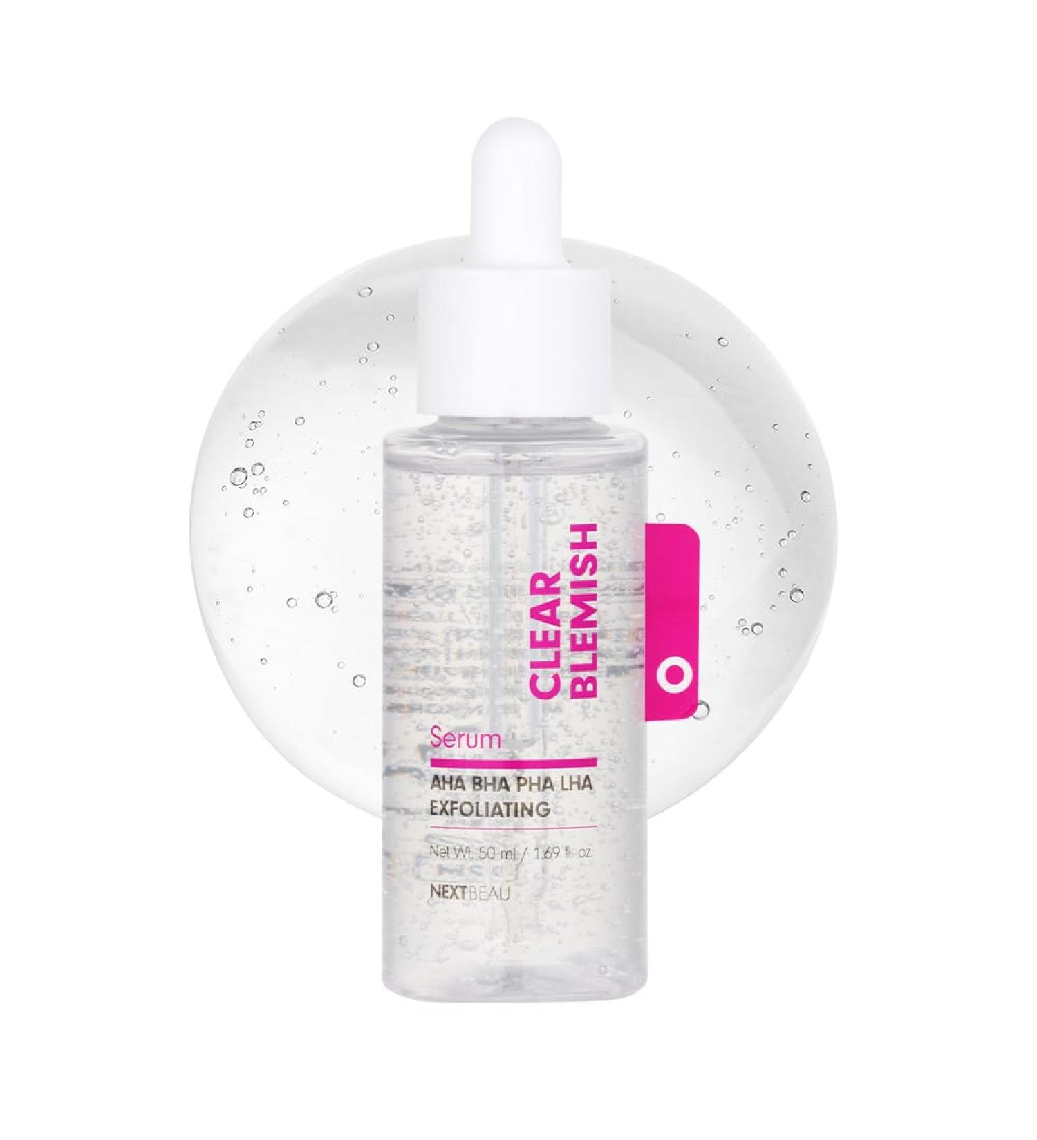 Clear Blemish Serum 1.69 fl. oz AHA/BHA Facial Ampoule & Peel | Korean Skincare for Clearer Skin - Buy Online on GoSupps.com