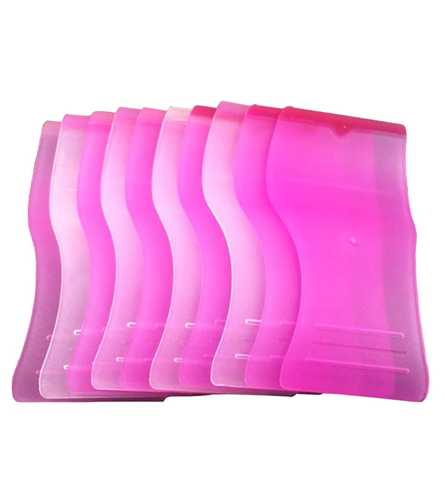 12 S-Shape Plastic Haarwachs Cleaning Spatulas - Versatile Beauty Tools for Makeup Masks & Wax Application - Random Color - Buy Online on GoSupps.com