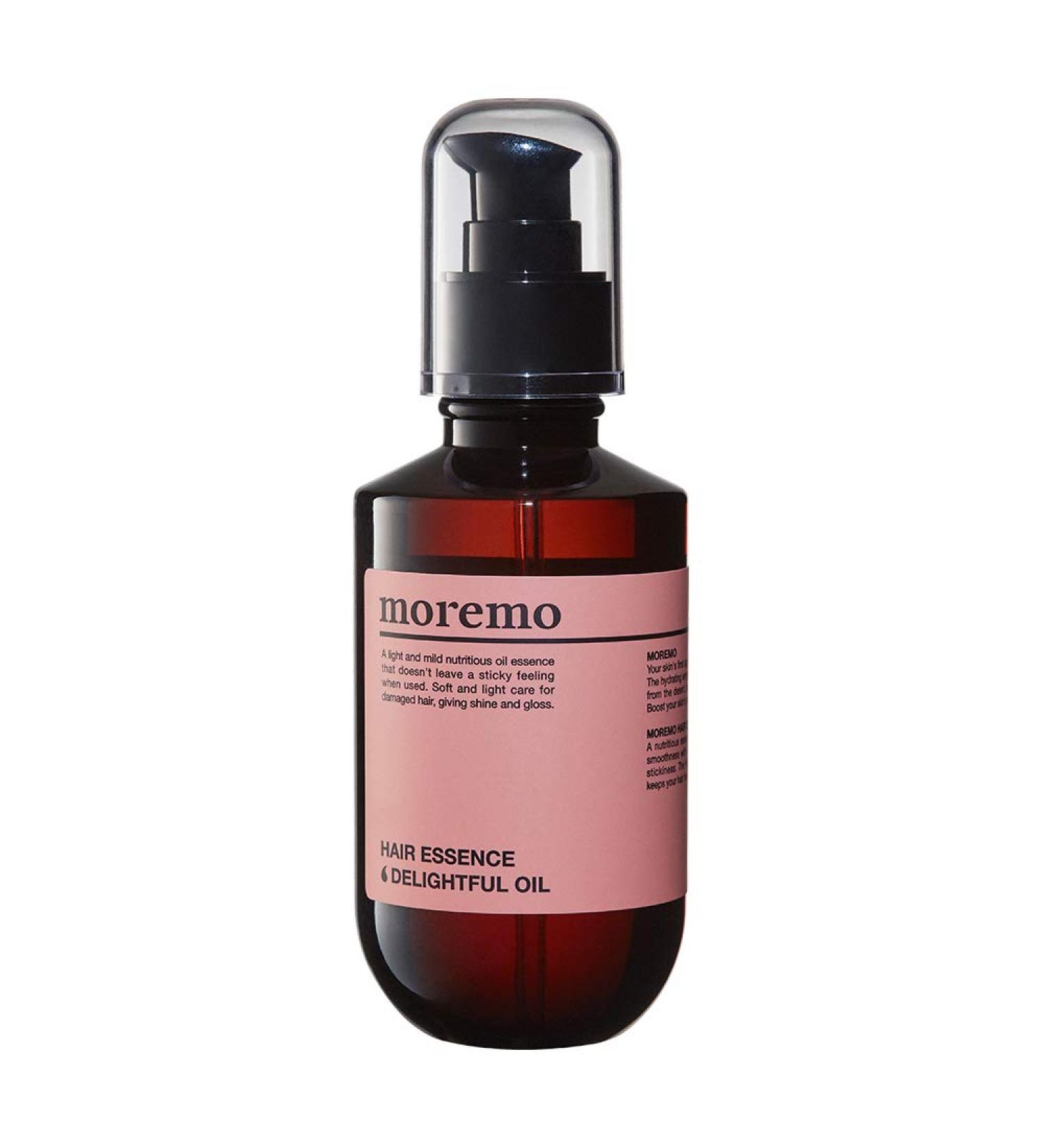 Domestic shipping Japan authorized distributor MOREMO HAIR ESSENCE DELIGHT FUL OIL 70ml  - Buy Online on GoSupps.com