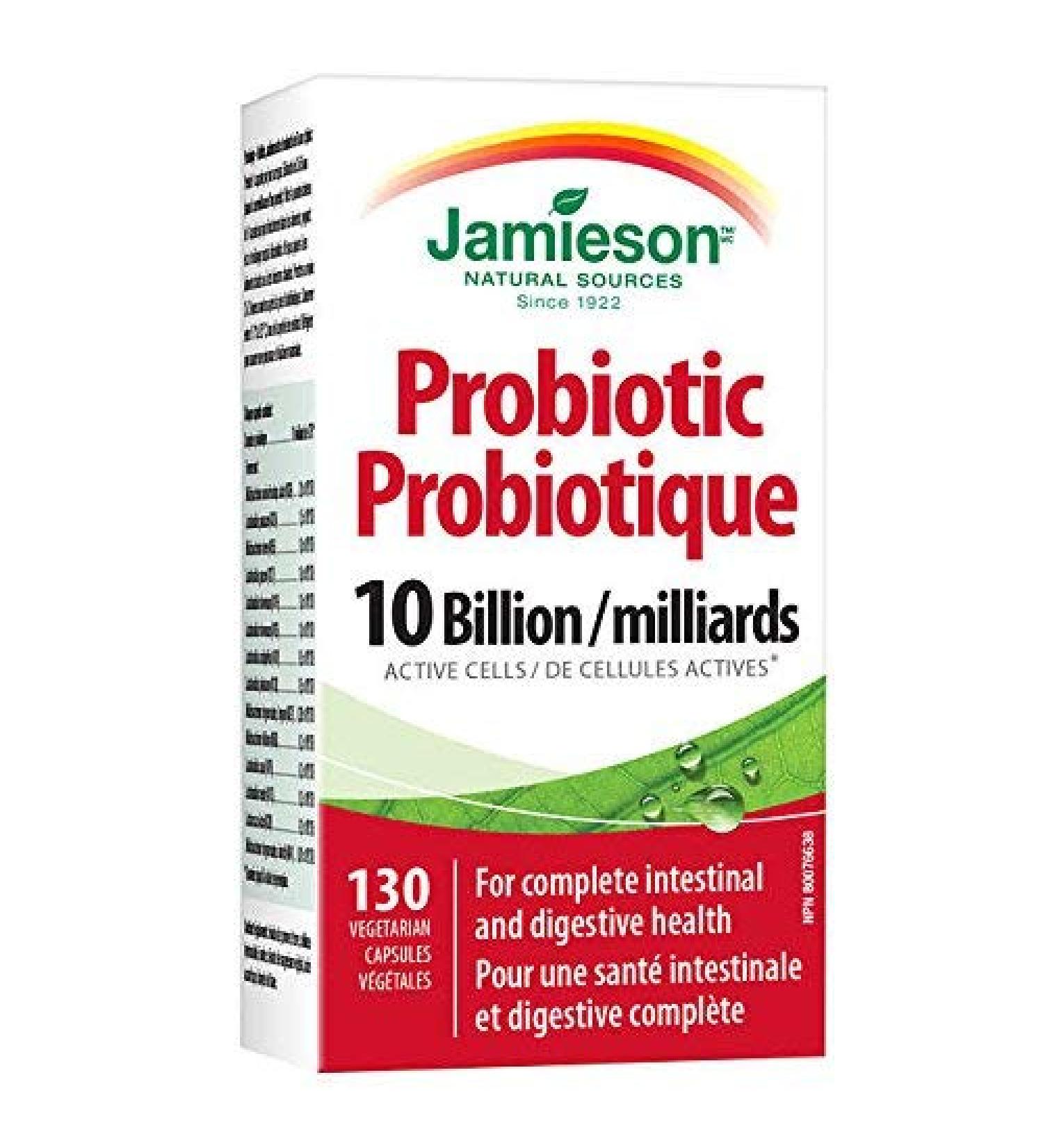 Jamieson Probiotic 10 billion 130 veg caps