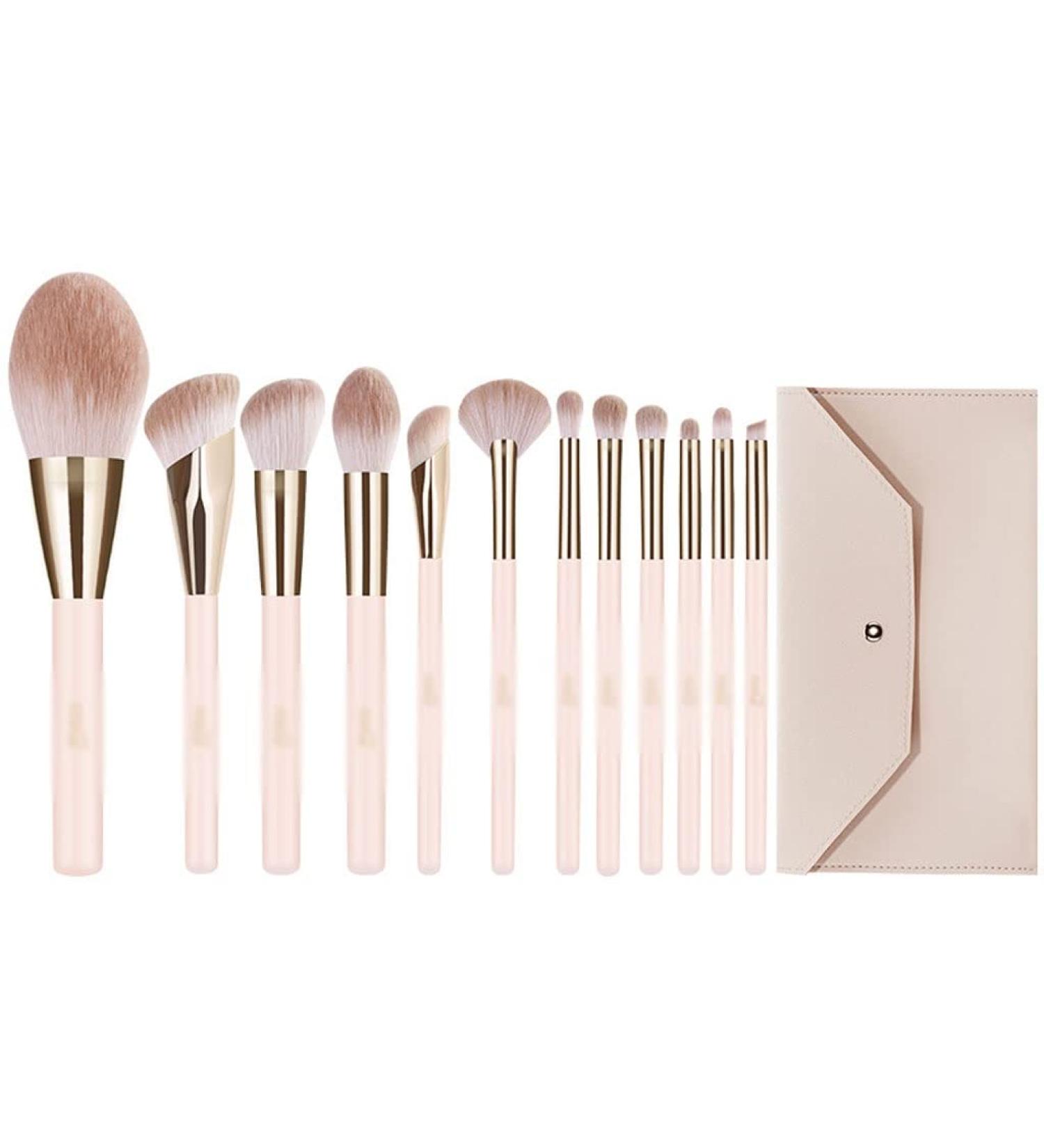 Shop DFHBFG 12-Piece Powder Makeup Brush Set | Concealer Foundation & Eye Shadow Brushes - International Shipping Available - Buy Online on GoSupps.com