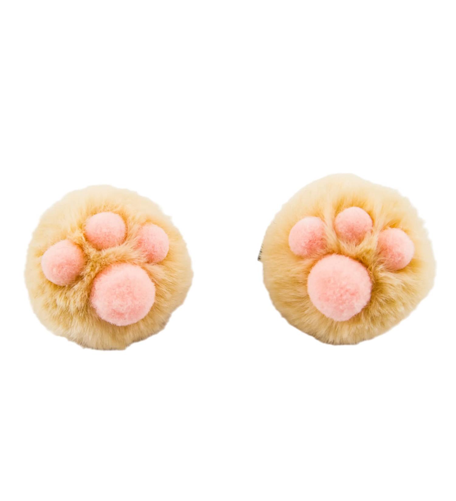 hgnxa Cartoon Animal Dog s Shaped Hair Clips Halloween Costume Headwear for Women Birthday Party Anime Theme Slip Beige - Buy Online on GoSupps.com