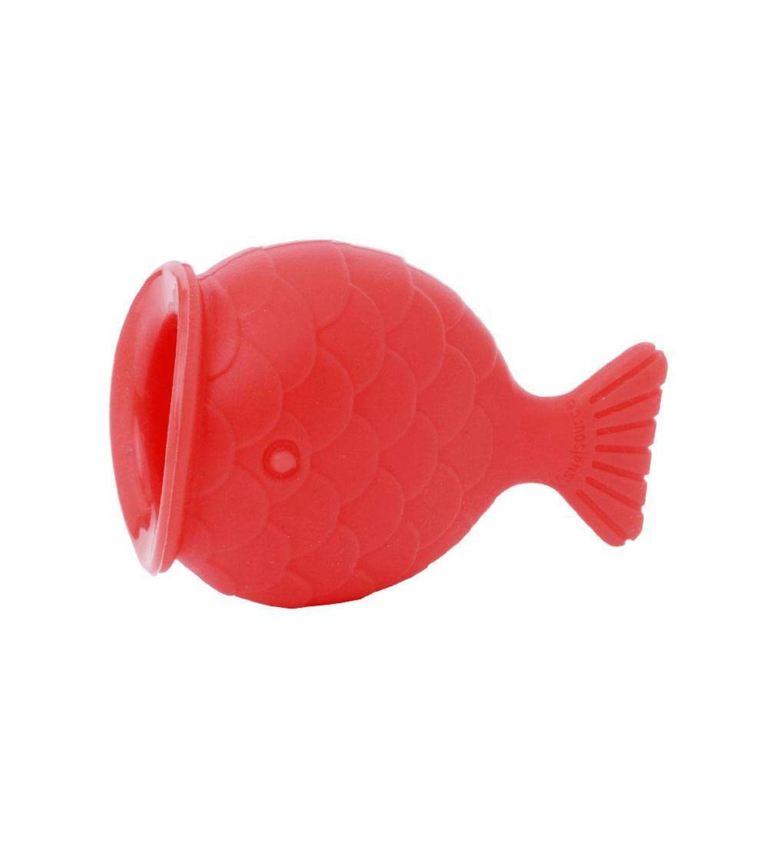 GEKUPEM Silicone Fish-Shaped Lip Plumper Device - Red - Buy Online on GoSupps.com