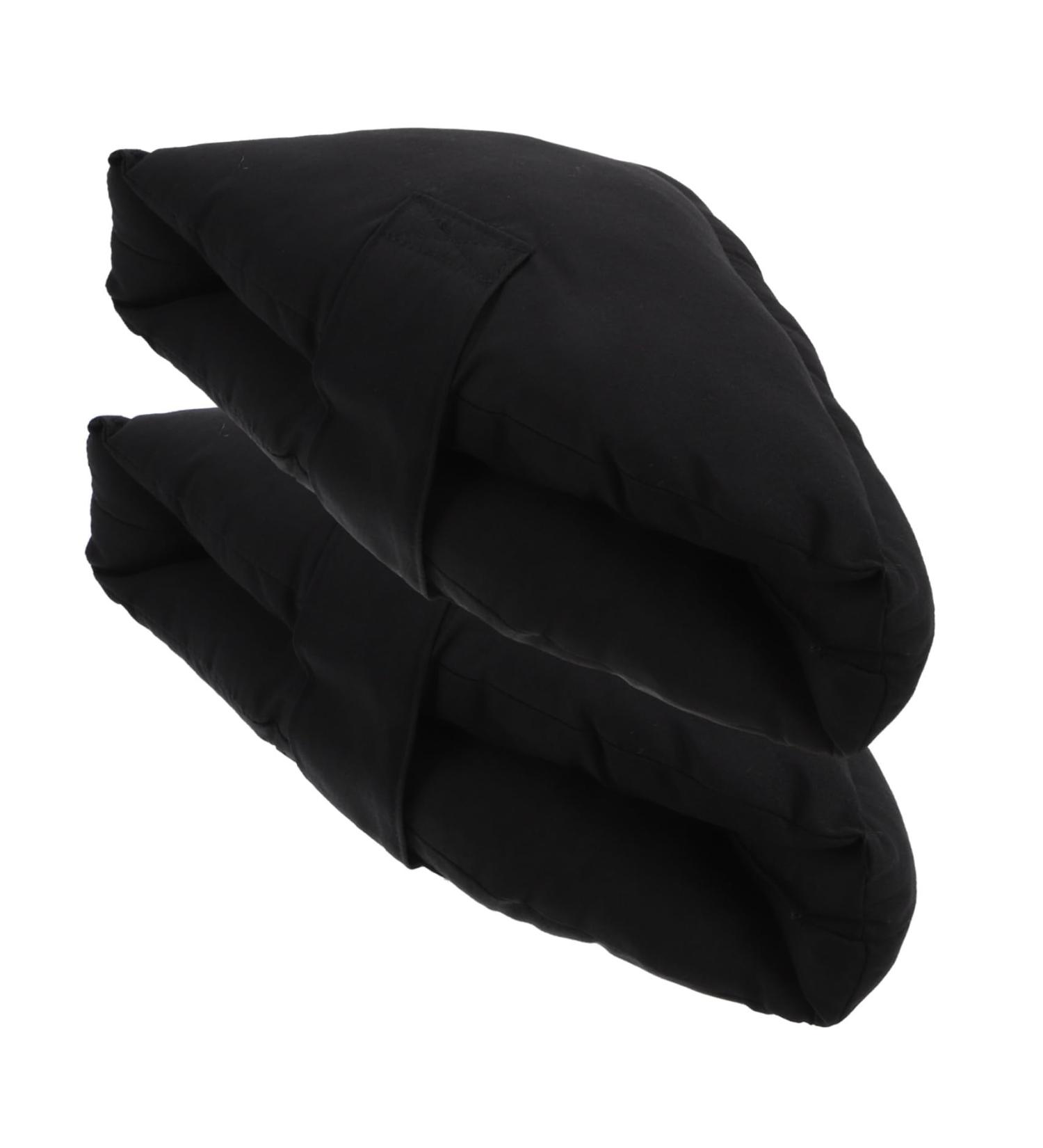Beaupretty Anti-Pressure Heel Pads - Black Hospital Protector Pillows | Foot Support Accessories for Comfort & Protection - Buy Online on GoSupps.com