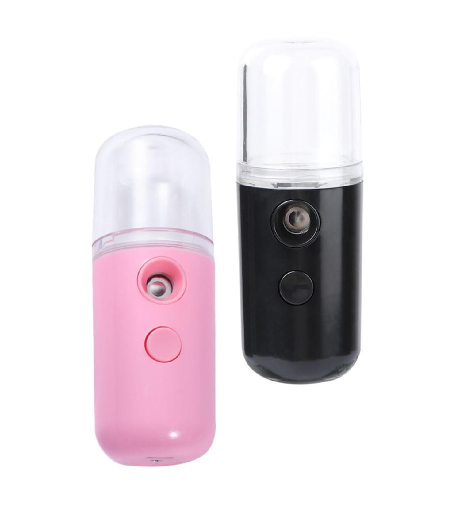 PLAFOPE 2pcs Spray Hydrating Apparatus Beauty Sprayer Portable Steamer Bottle Portable Sprayer Black Plastic - Buy Online on GoSupps.com
