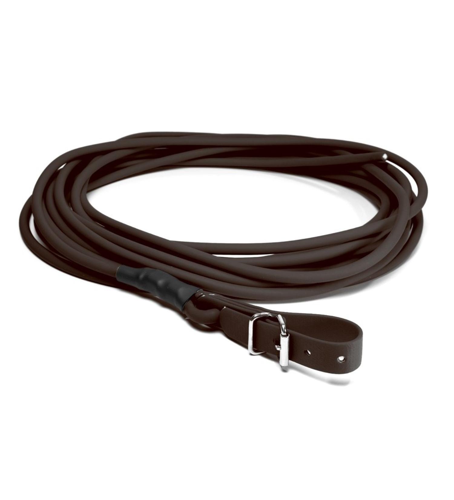 Mystique Biothane tracking line round 8mm 10m brown