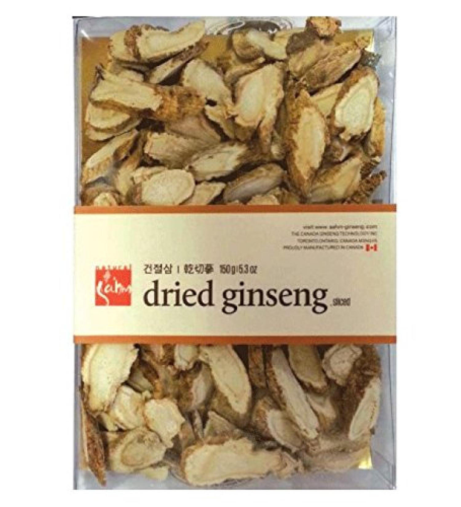 Dried Ginseng Sliced 150g 150 g (Pack of 1)
