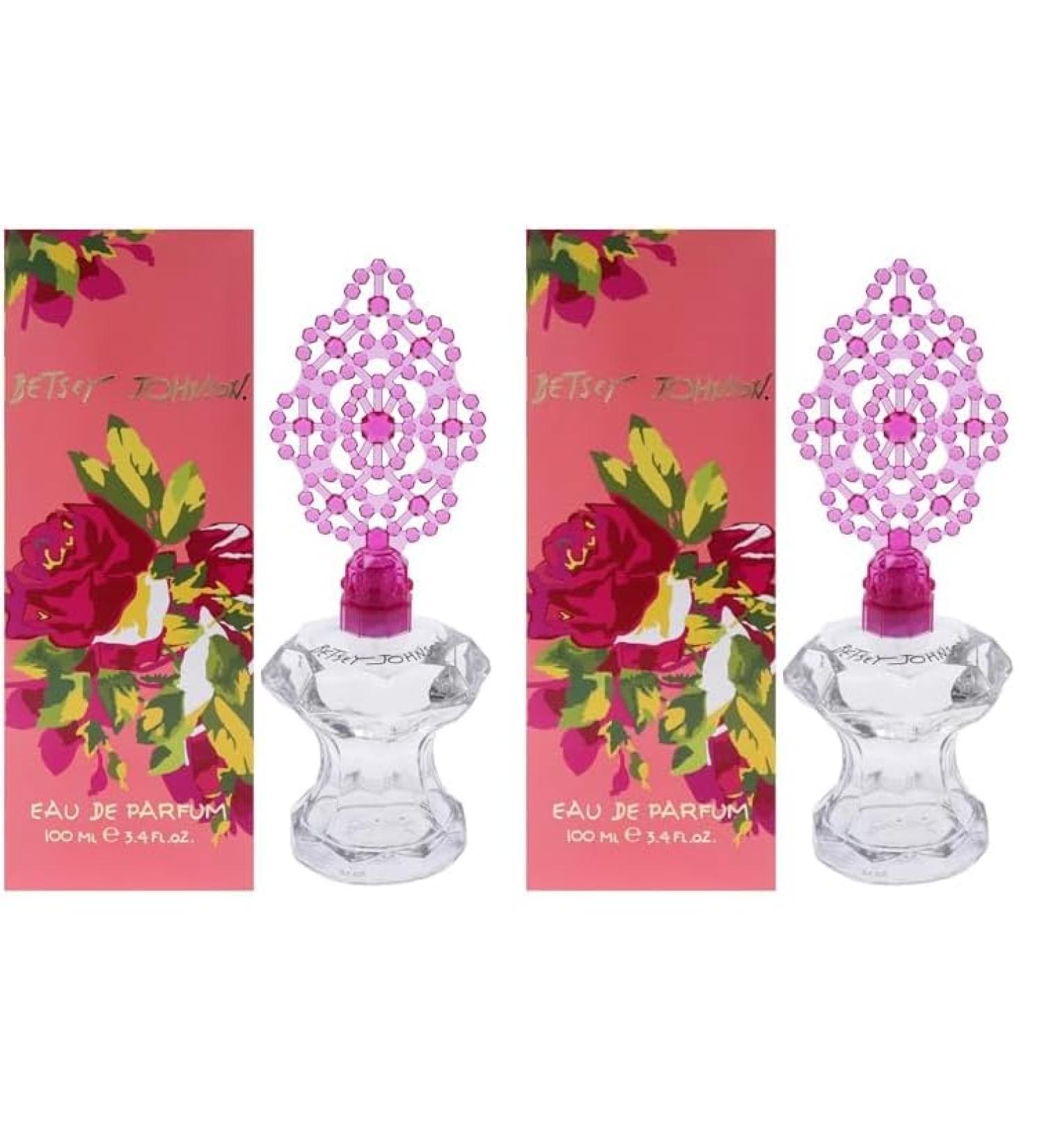 Betsey Johnson For Women. Eau De Parfum Spray 3.4 oz (Pack of 2) 3.4 Fl Oz (Pack of 2)