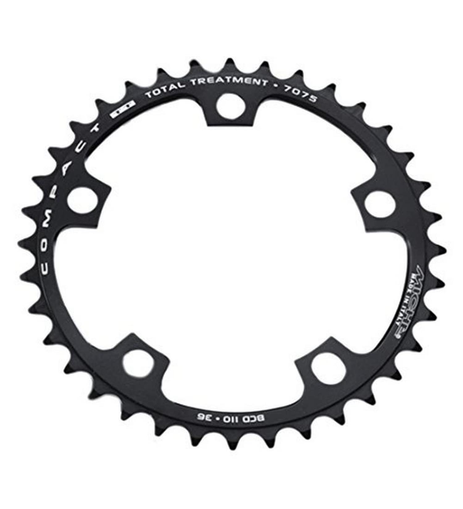 Miche 1986 Bcd110 Ring 52 Denti Black