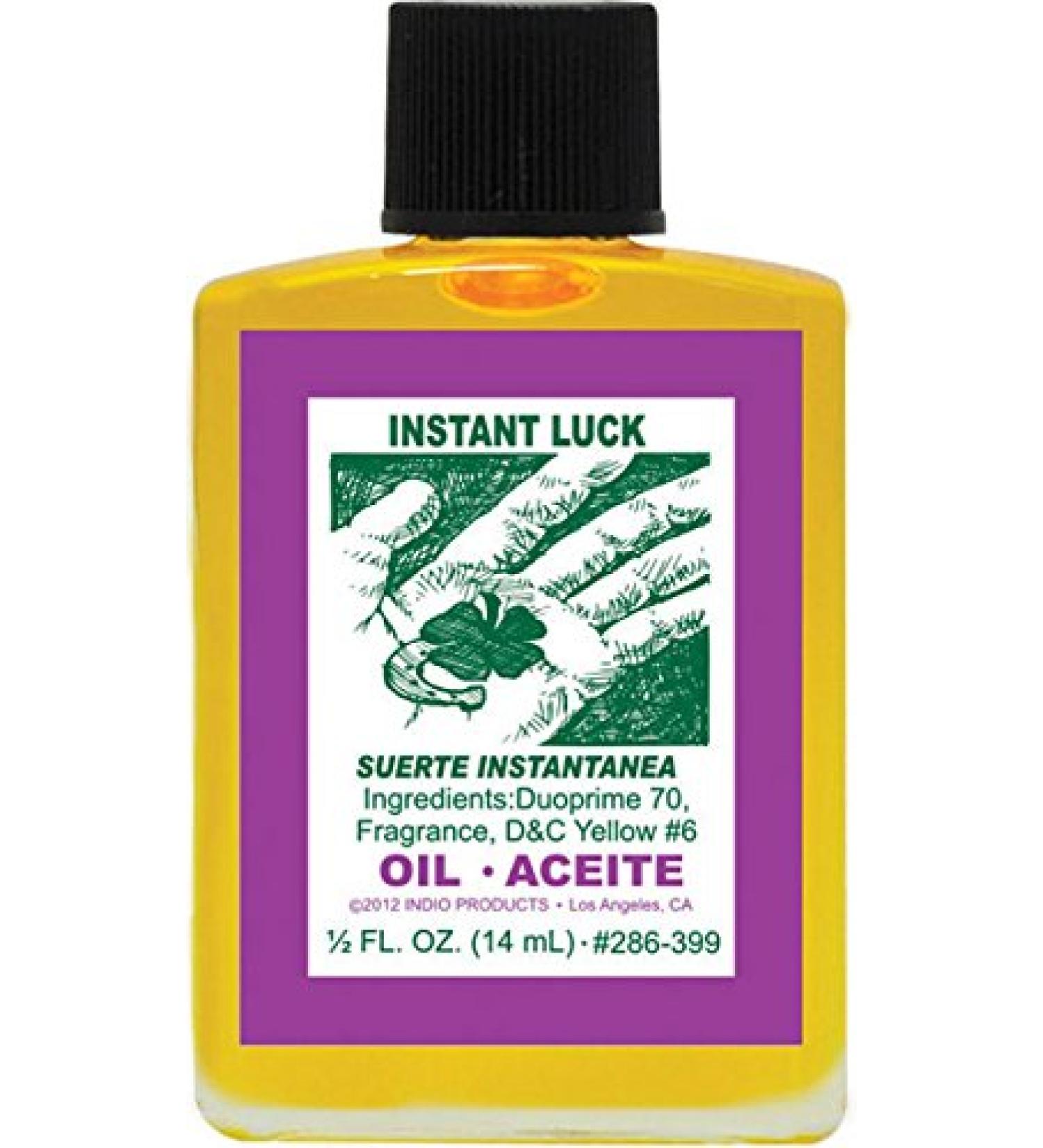 INDIO Oil- Instant Luck 1/2oz