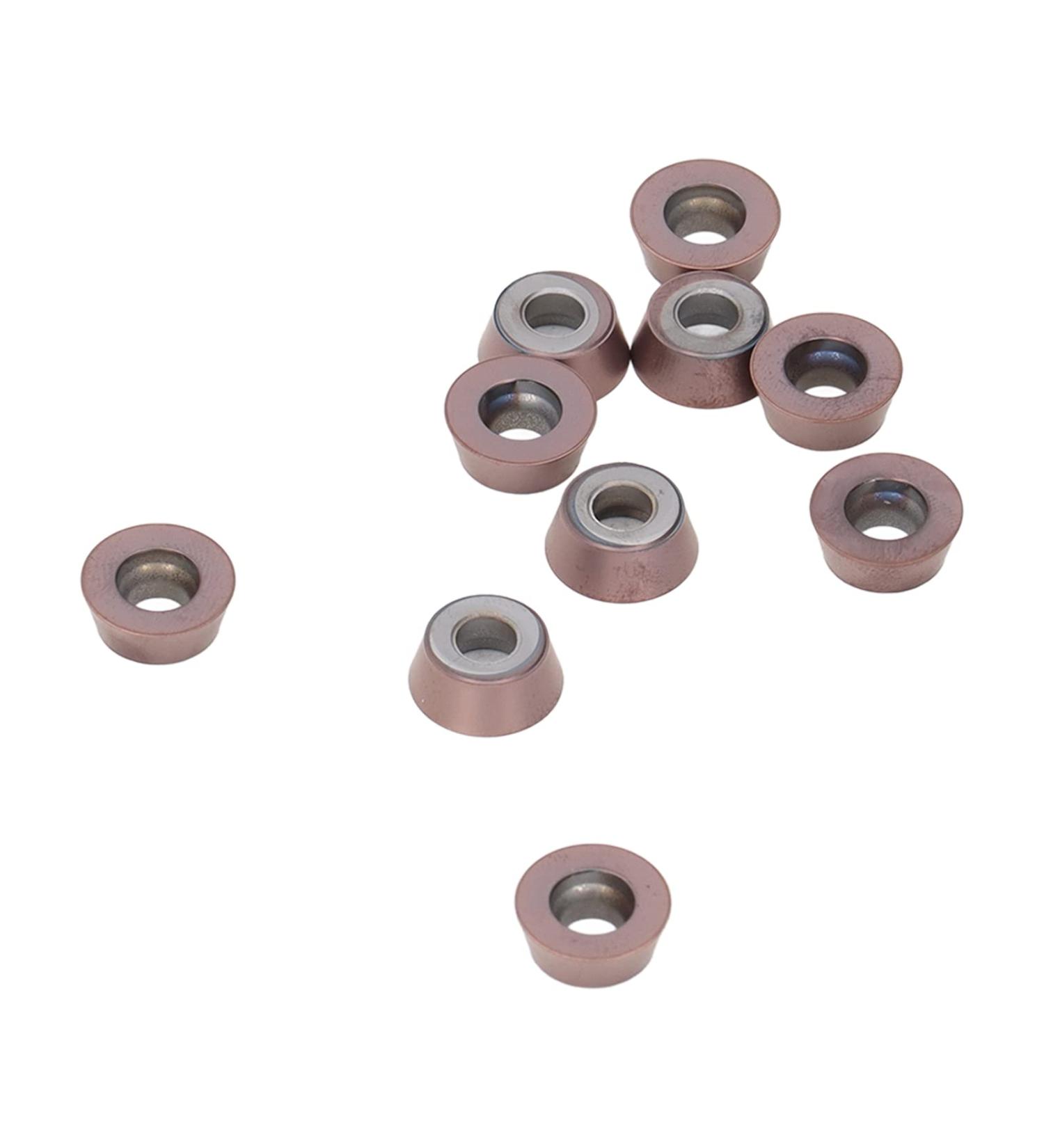 Carbide Turning Inserts - 10pcs Insert Cutter for Easy Machining | Wide Application RDMW1204MOE-P - Buy Online on GoSupps.com