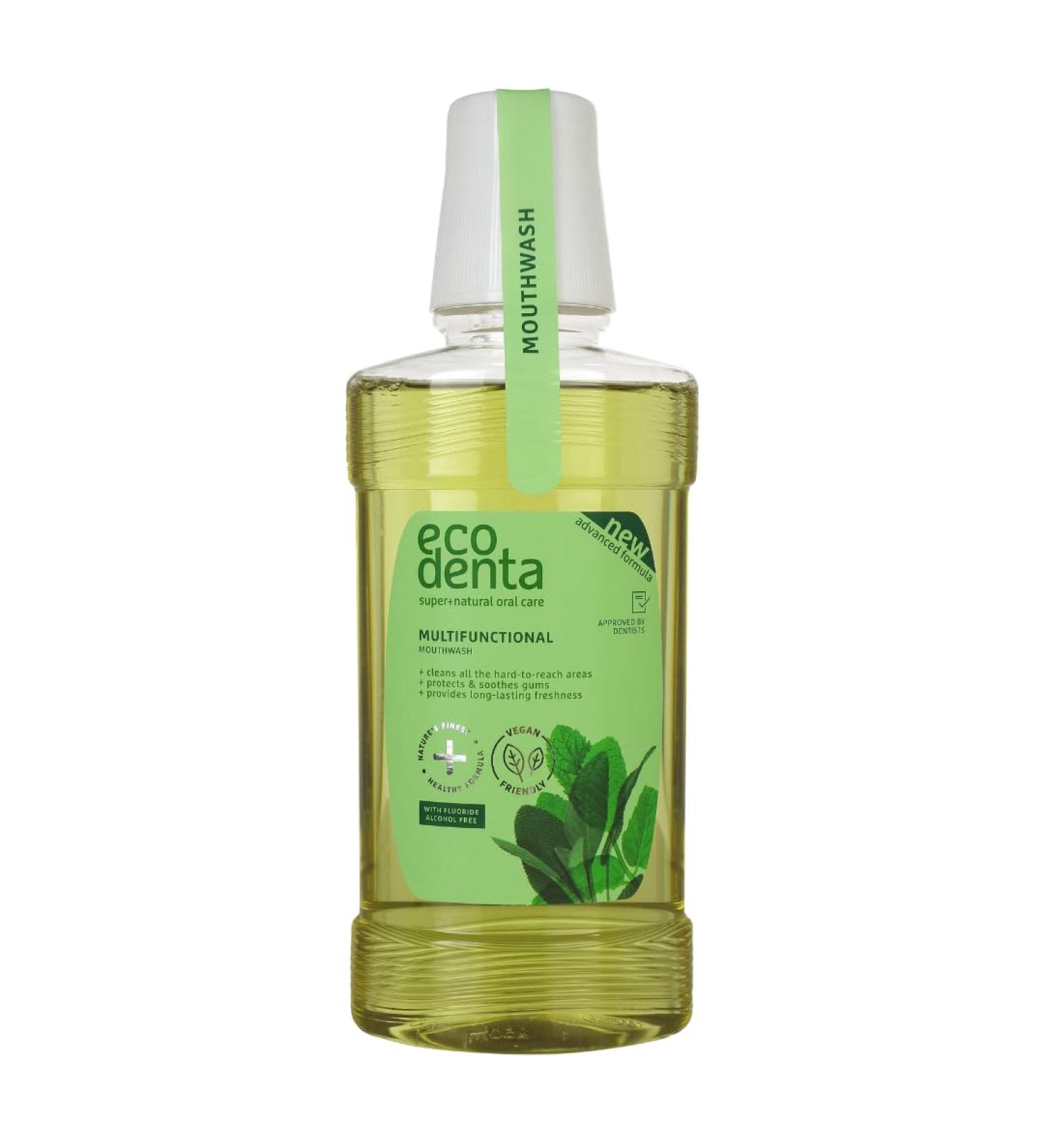  ECODENTA Ecodenta Multifunctional Antibacterial Mouthwash Mouthwash Fight Bad Breath 250 ml - Buy Online on GoSupps.com