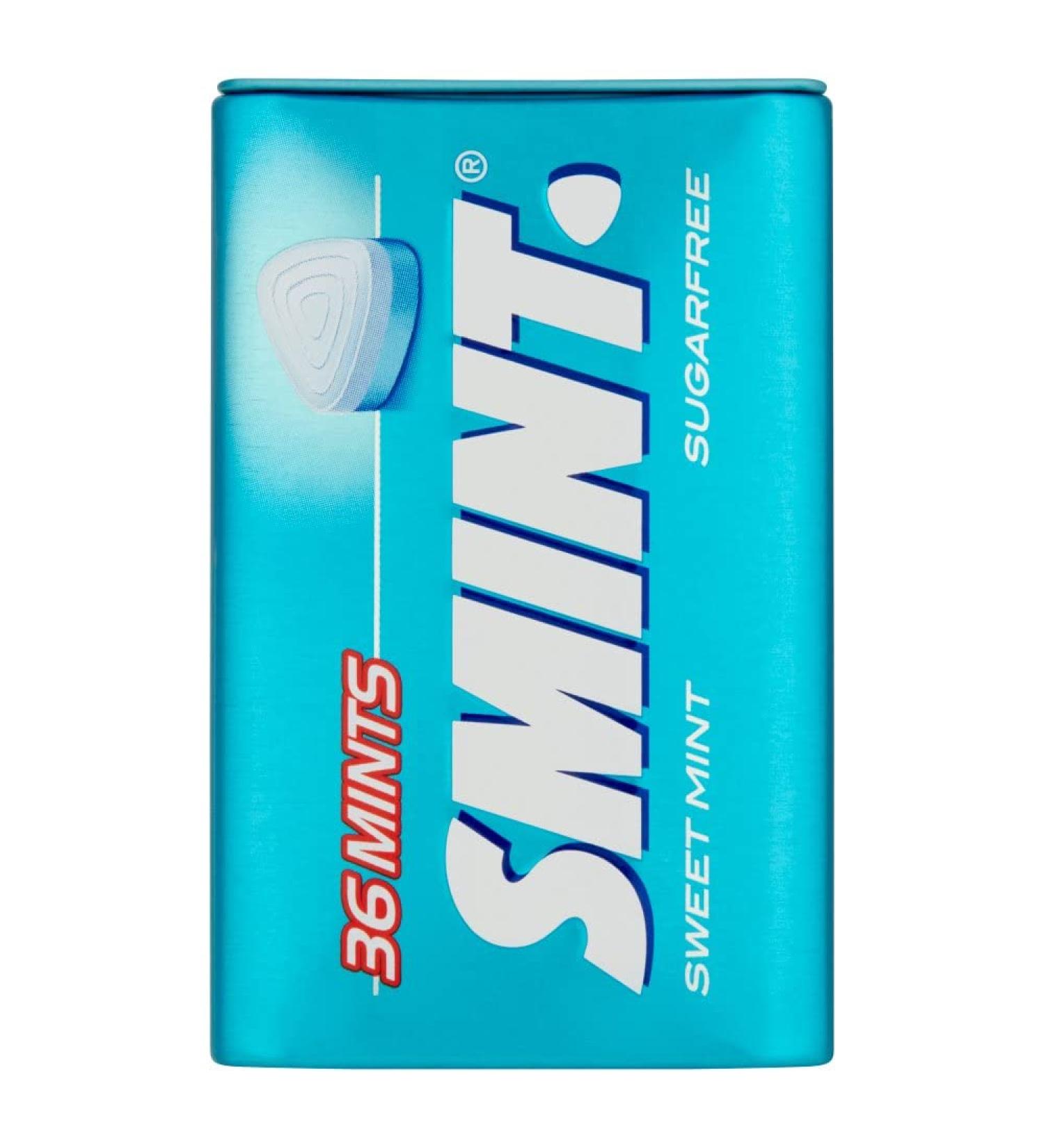 Smint Sugarfree Mints Sweet Mint Light Blue XXL 12 x 36 mins