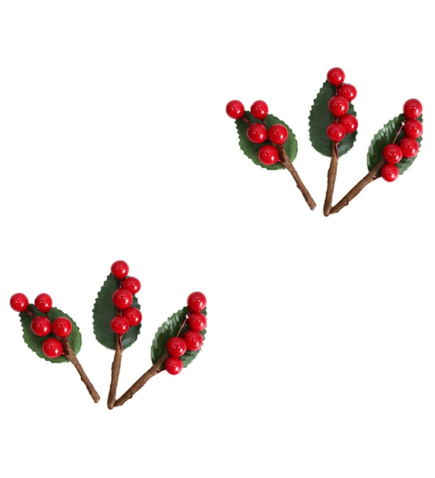 ABOOFAN 20 Pcs Christmas Decorations Christmas Tree Ornaments Berries Faux Plants Christmas Artificial Decor Christmas Tree Hanging Decor Party Decor Berry Flower Arrangement Foam Wrap - Buy Online on GoSupps.com
