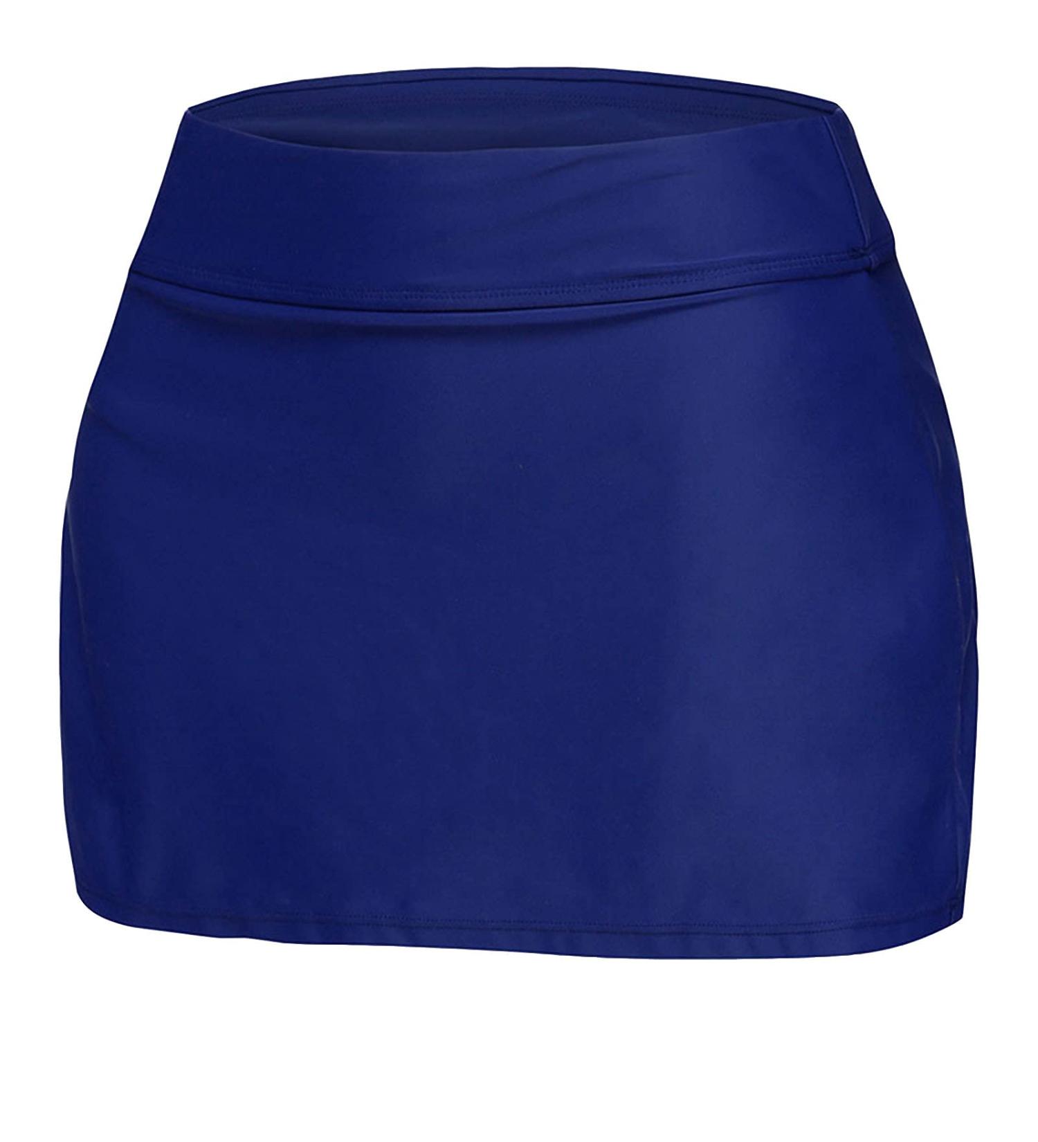 Buy Bathode Women s Blue Short Rock Swimming Skirt & Trunks | Stylish Swimwear for Water Sports International Shipping Available - Buy Online on GoSupps.com